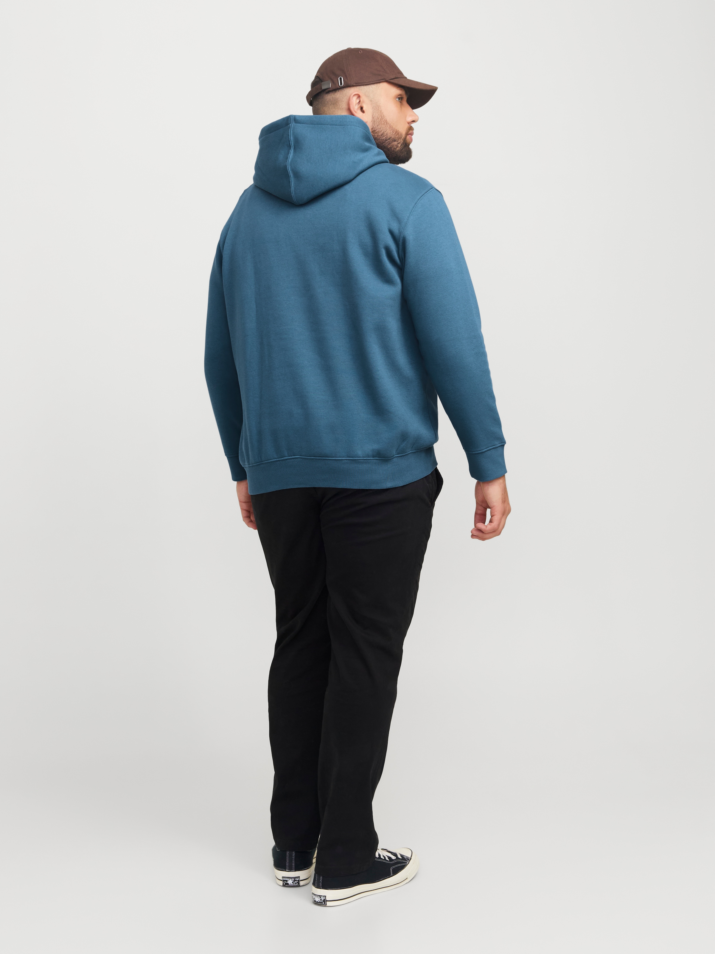 Jack & Jones PlusSize Kapuzensweatshirt »JJESTAR JJ SWEAT HOOD NOOS PLS«, mit Kängurutasche