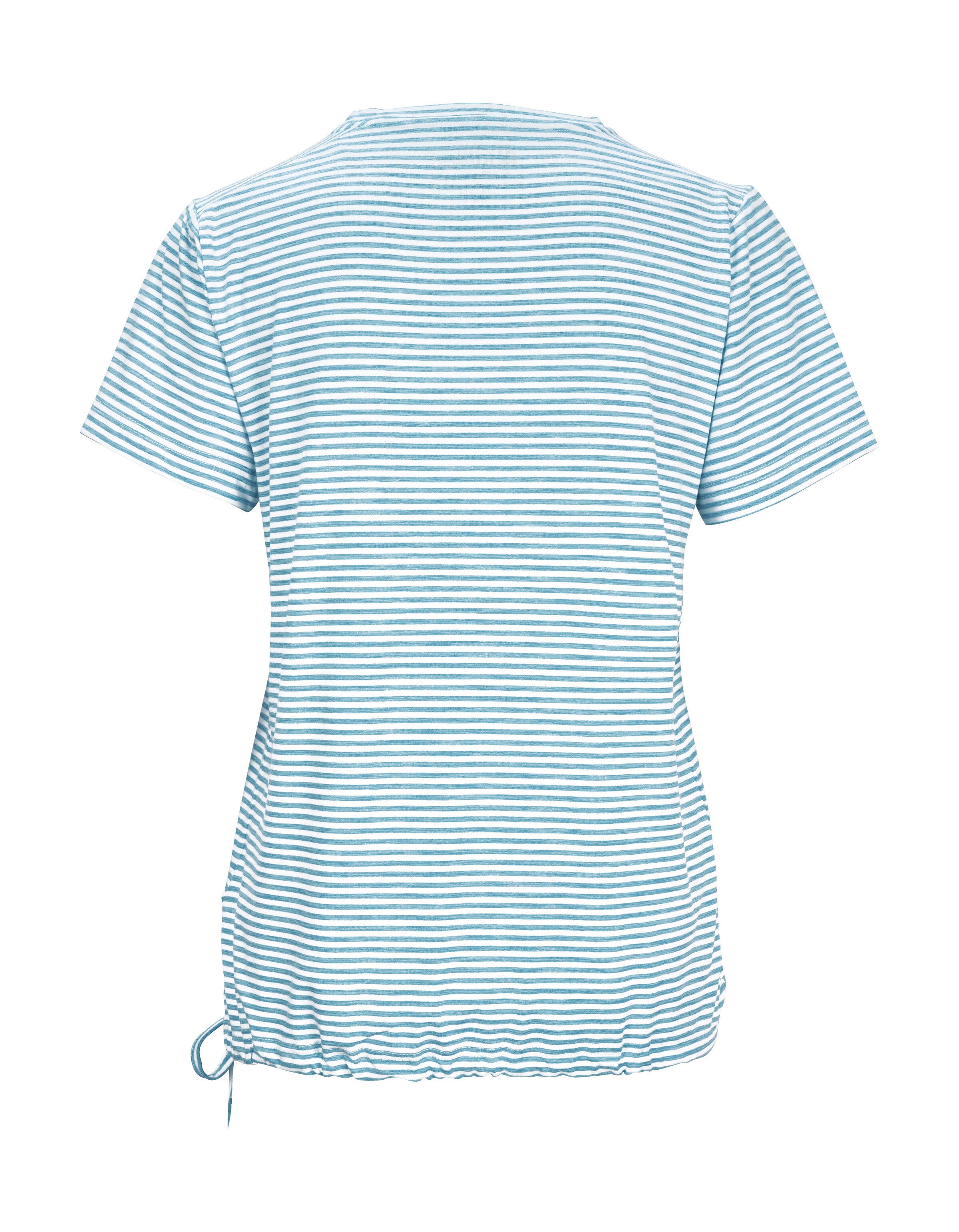 Killtec T-Shirt »Lilleo WMN TSHRT F«, Gestreiftes, schnelltrocknendes Funktionsshirt mit verstellbarem Saum