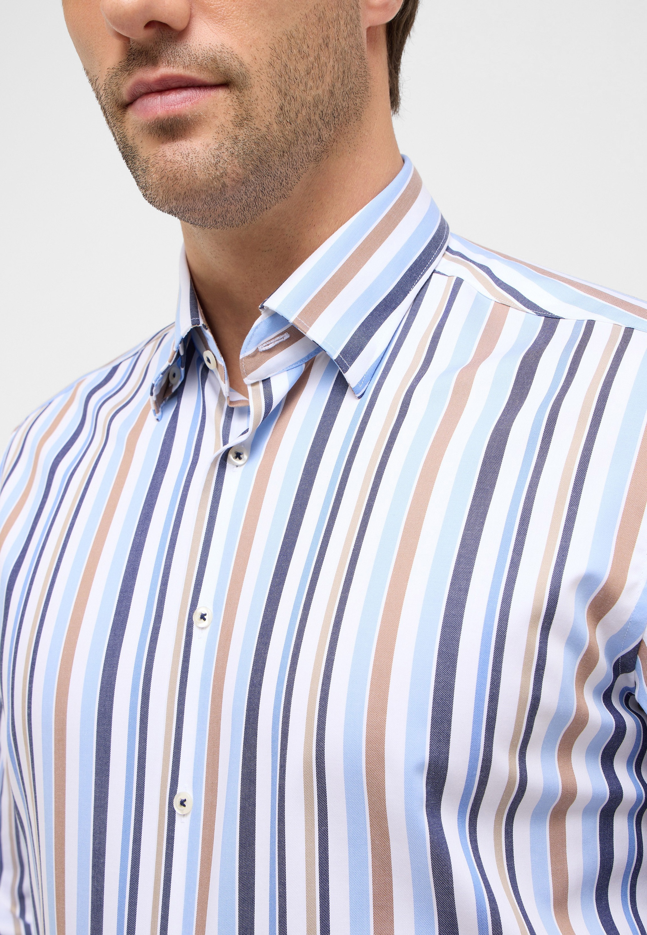 Thumbnail - Eterna Langarmhemd "MODERN FIT" NON IRON (bügelfrei)