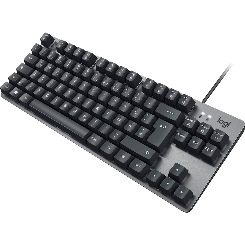 Logitech Tastatur »K835 TKL MECHANICAL - Switch Blue«, (USB-Anschluss-Fn-Tasten)