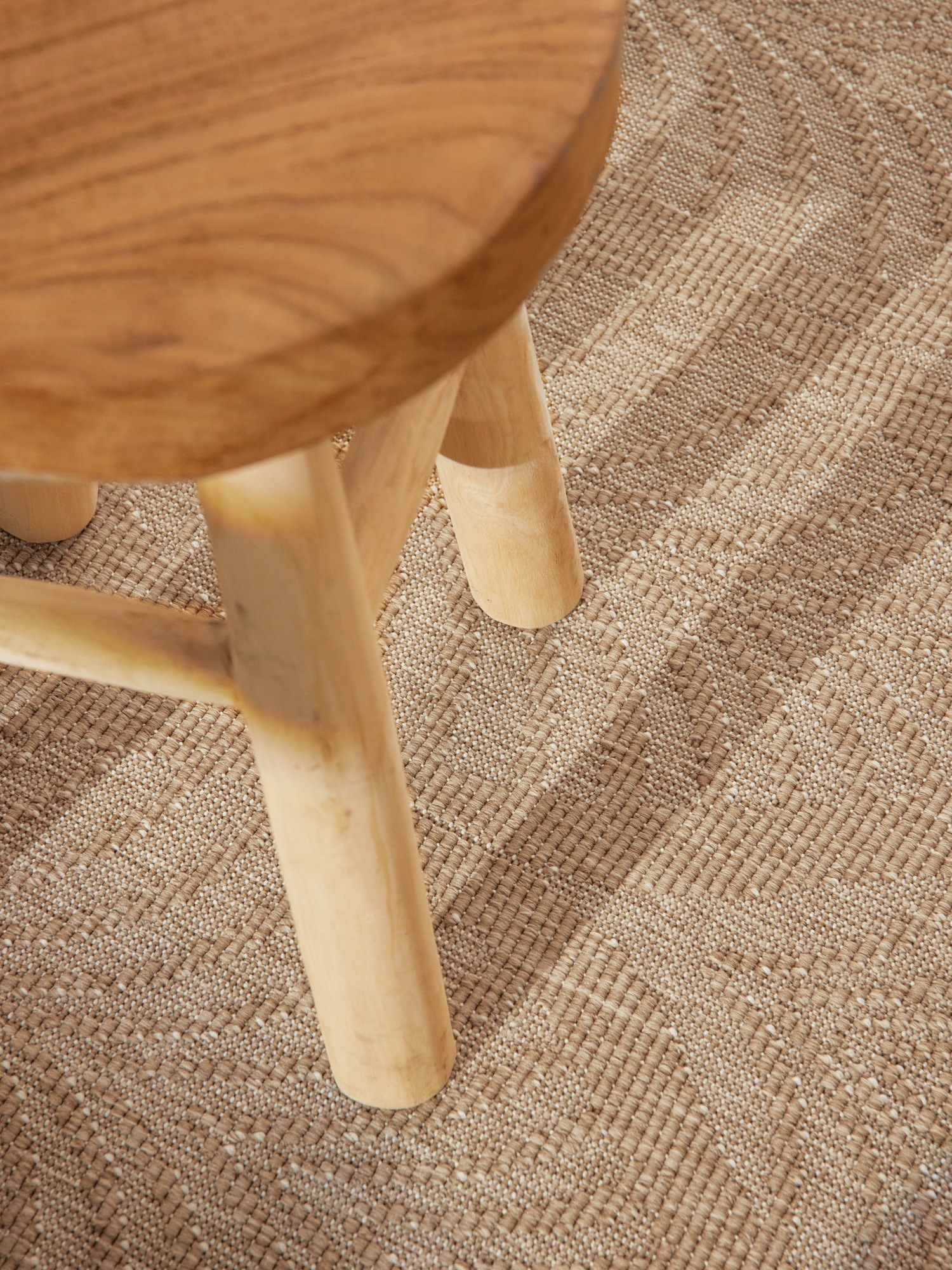 NORTHRUGS Outdoorteppich »Liora Wendeteppich«, rund, 5 mm Höhe, In und Outdoor, Flachgewebe, wetterfest, pflegeleicht, robust