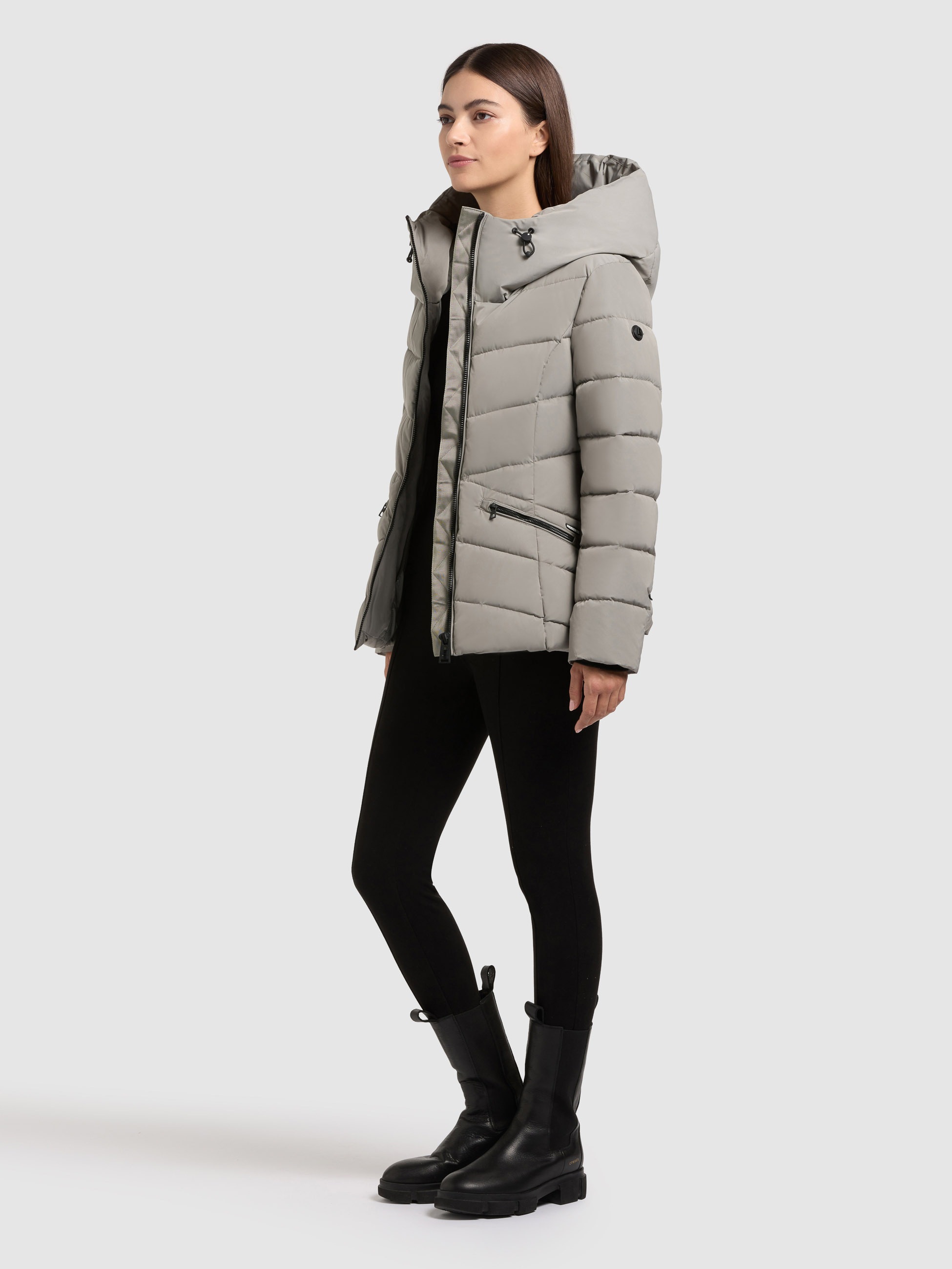 khujo Steppjacke »HERSCH« mit Kapuze