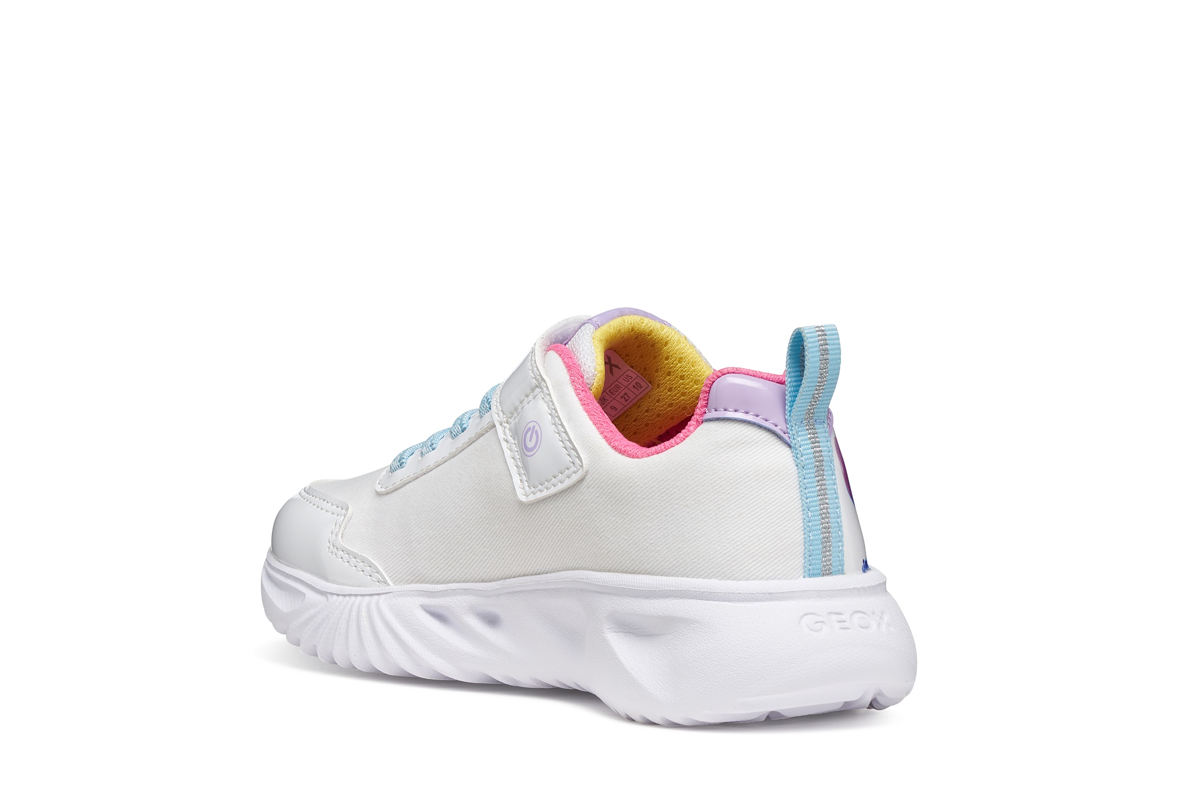Geox Sneaker "J ASSISTER GIRL" Klettschuh mit Stitch-Motiv, Größenschablone günstig online kaufen