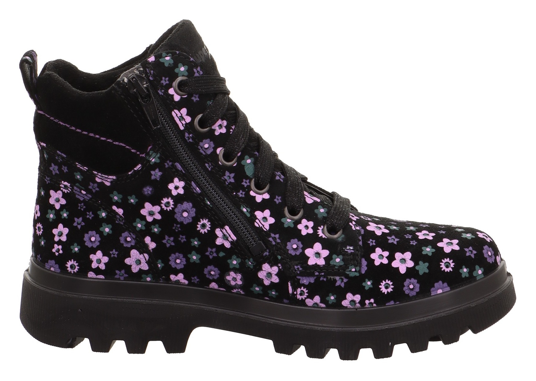 Superfit Schnürstiefelette »ABBY NOVA WMS: Mittel«, Schnürboots mit Reißverschluss, Größenschablone zum Download