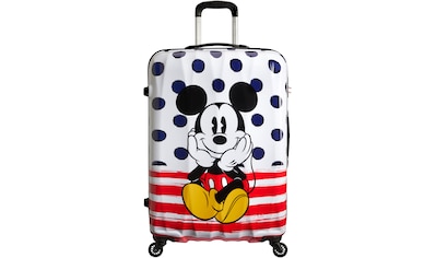 American Tourister® Hartschalen-Trolley »Disney Legends, Mickey Mouse Polka  Dot, 65 cm«, 4 Rollen | BAUR