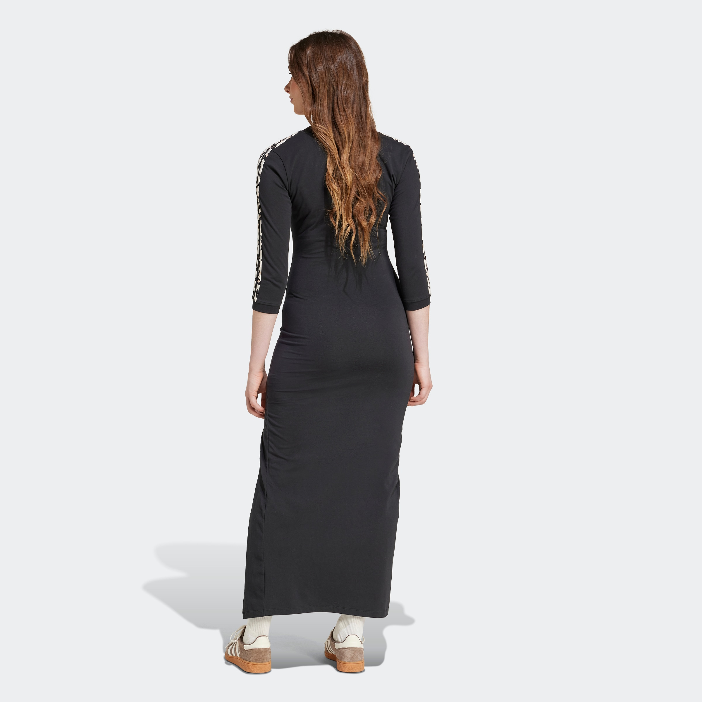 adidas Originals Shirtkleid »LEO MAXI DRESS«, (1 tlg.)