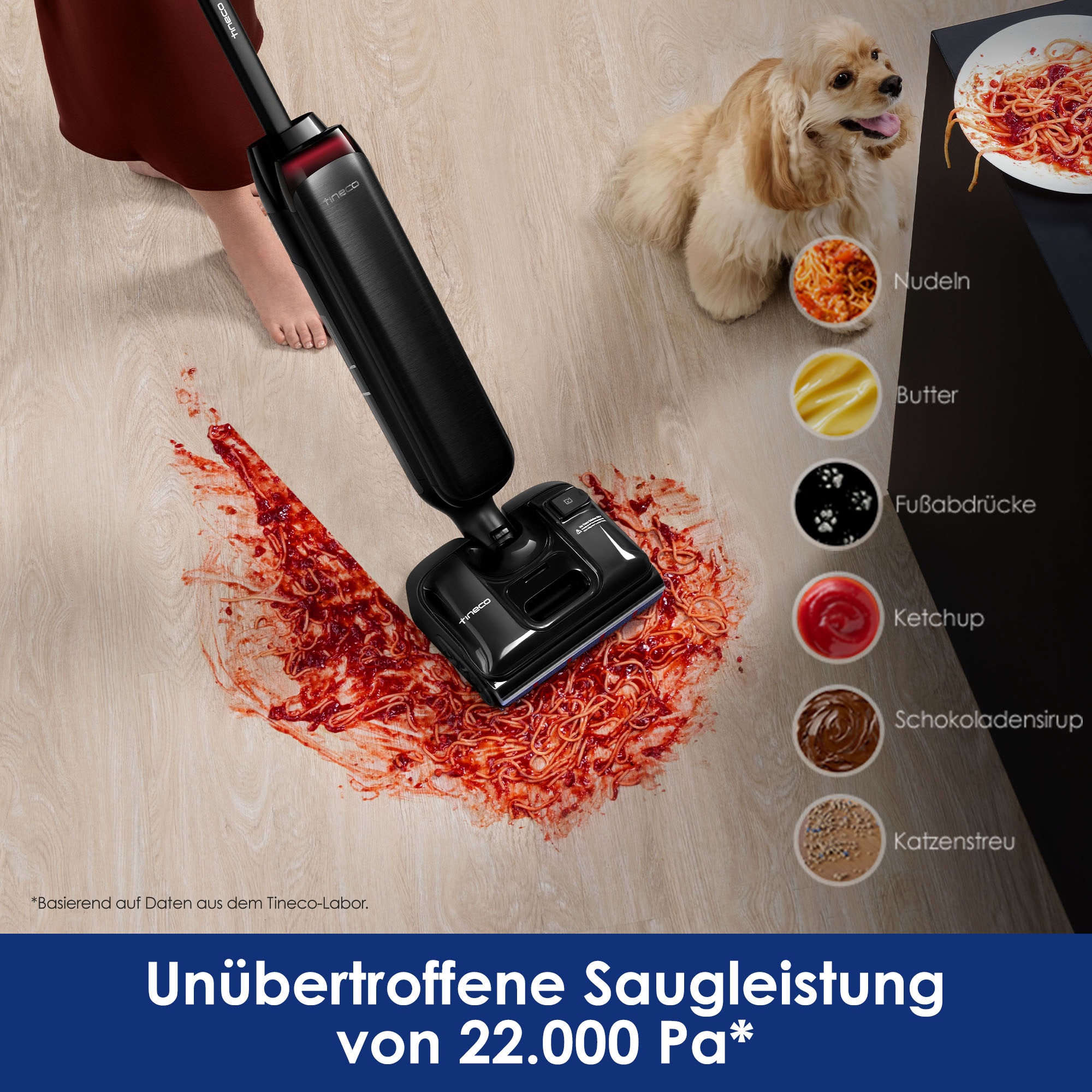 Tineco Nass-Trocken-Sauger "FLOOR ONE S7 Artist Premium, 22kpa Saugleistung günstig online kaufen