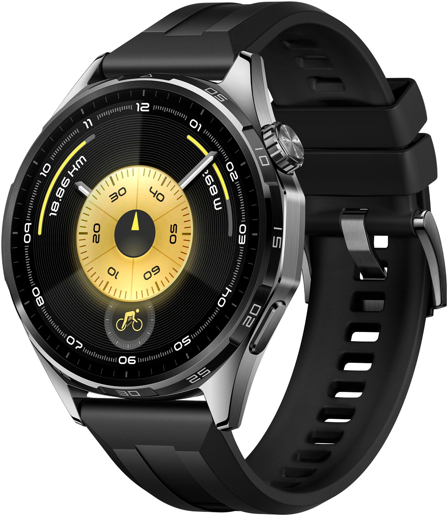 Huawei GT 6 (46mm) black | Smartwatch | Hochpräzises GPS- und Herzfrequenz-Tracking | Bis zu 21 Tage Akkulaufzeit | Kompatibel mit iOS und Android | professionelle Fahrrad-Features - Image 7
