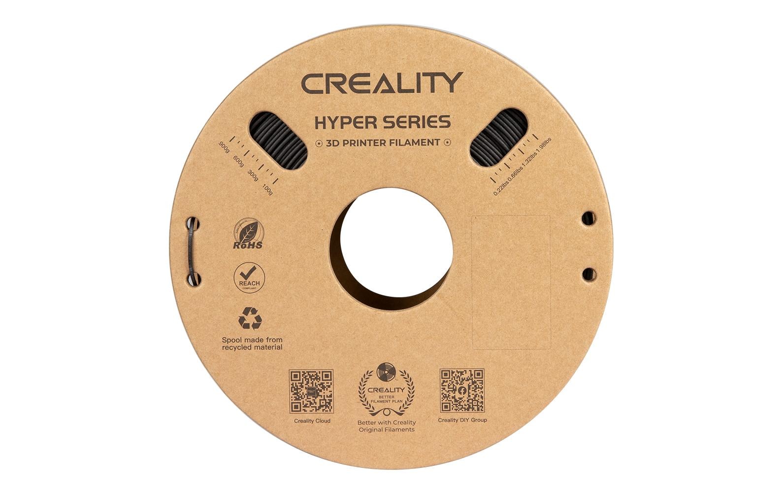 Creality Filament »PLA Hyper Carbon 1,75 mm, 1 kg«