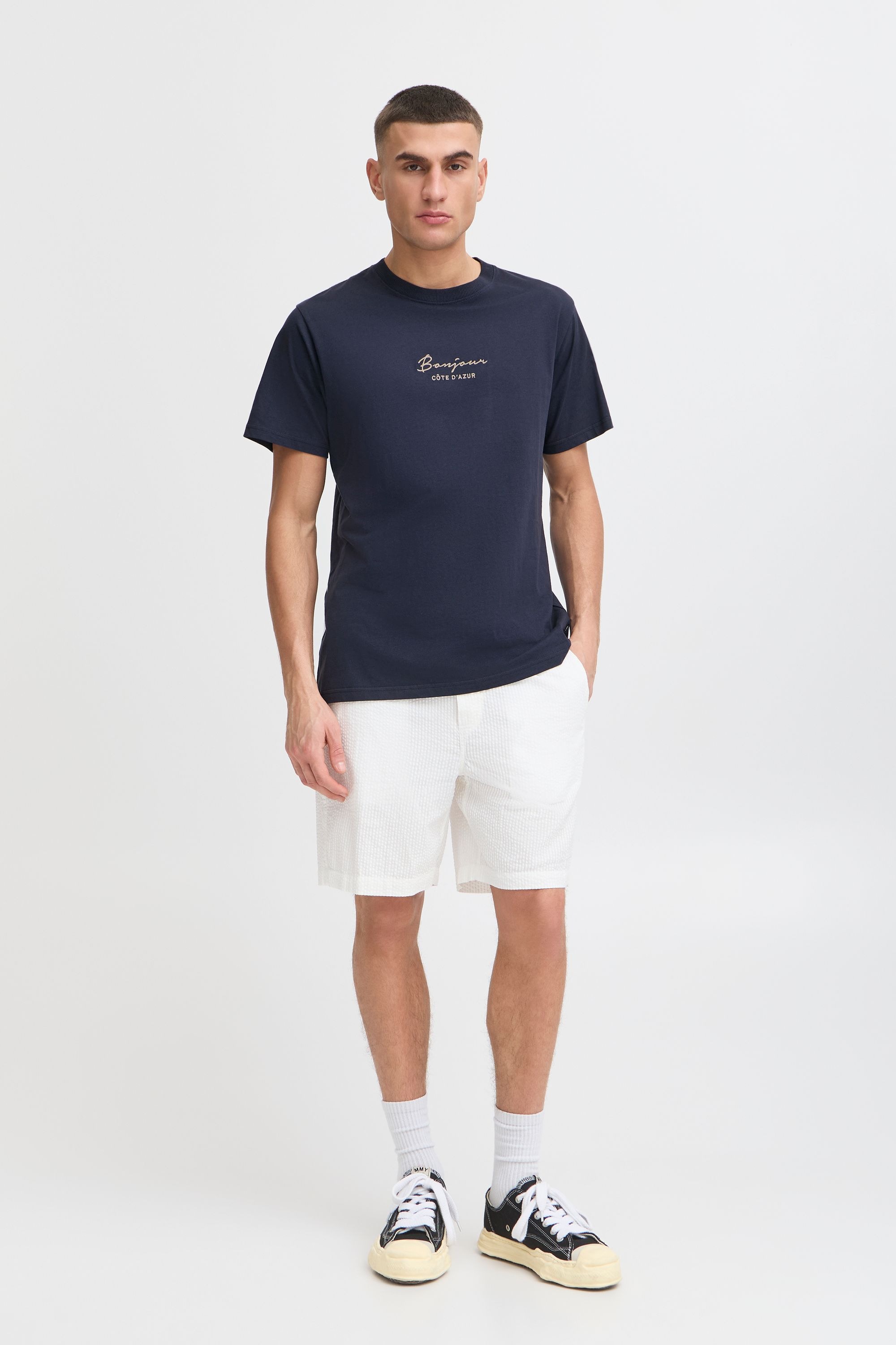 Solid Rundhalsshirt "Rundhalsshirt SDPEDRO" günstig online kaufen