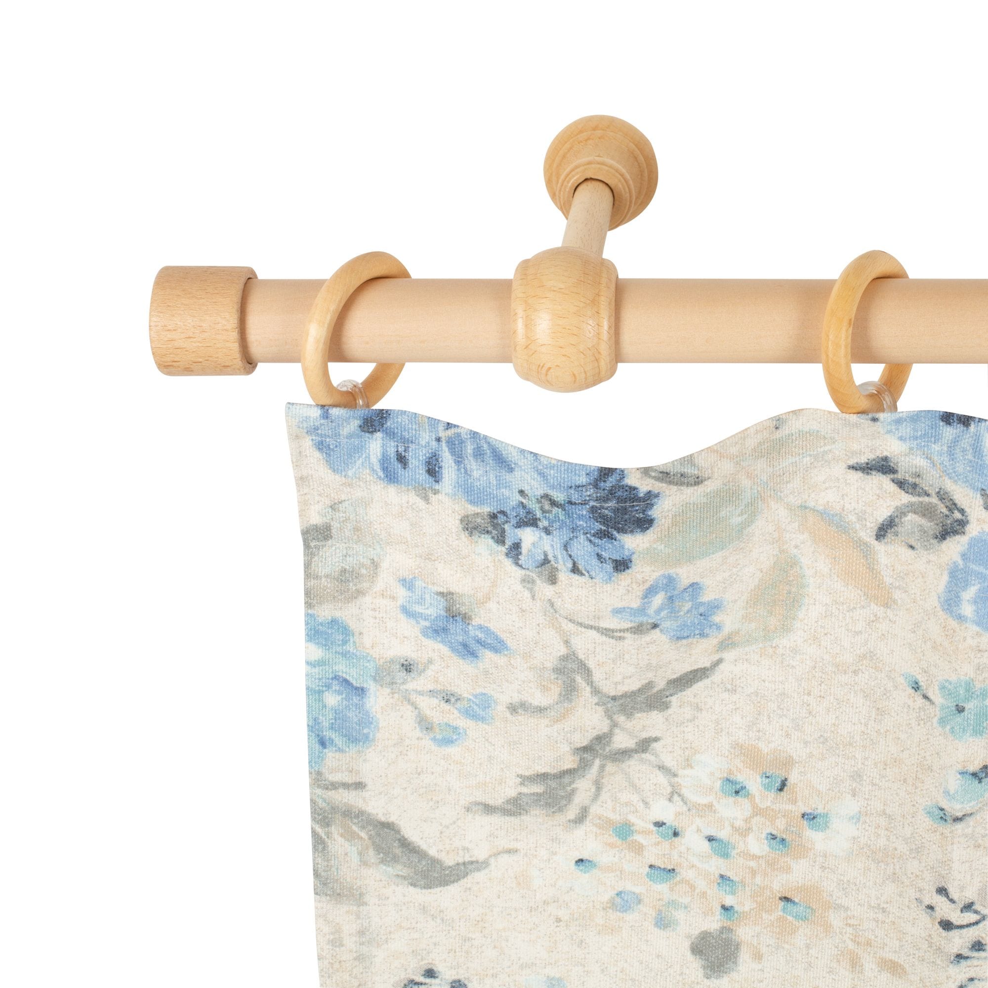 SN DECO GROUP Gardinenstange "Cafiro" 1 läufig-läufig Fixmaß 28 mm, Holz, v günstig online kaufen