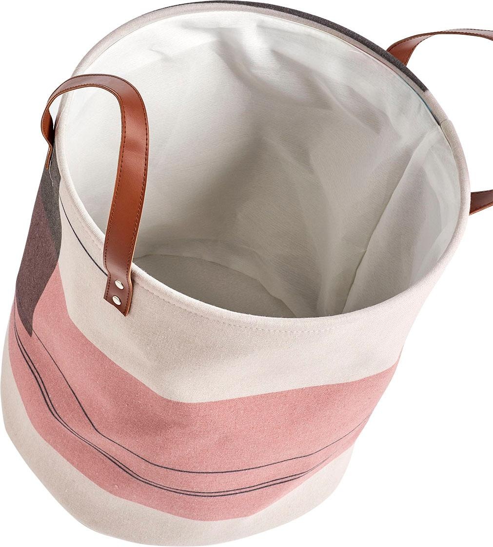 Thumbnail - Zeller Present Aufbewahrungskorb "Modern" aus hochwertiger Leine hergestellt