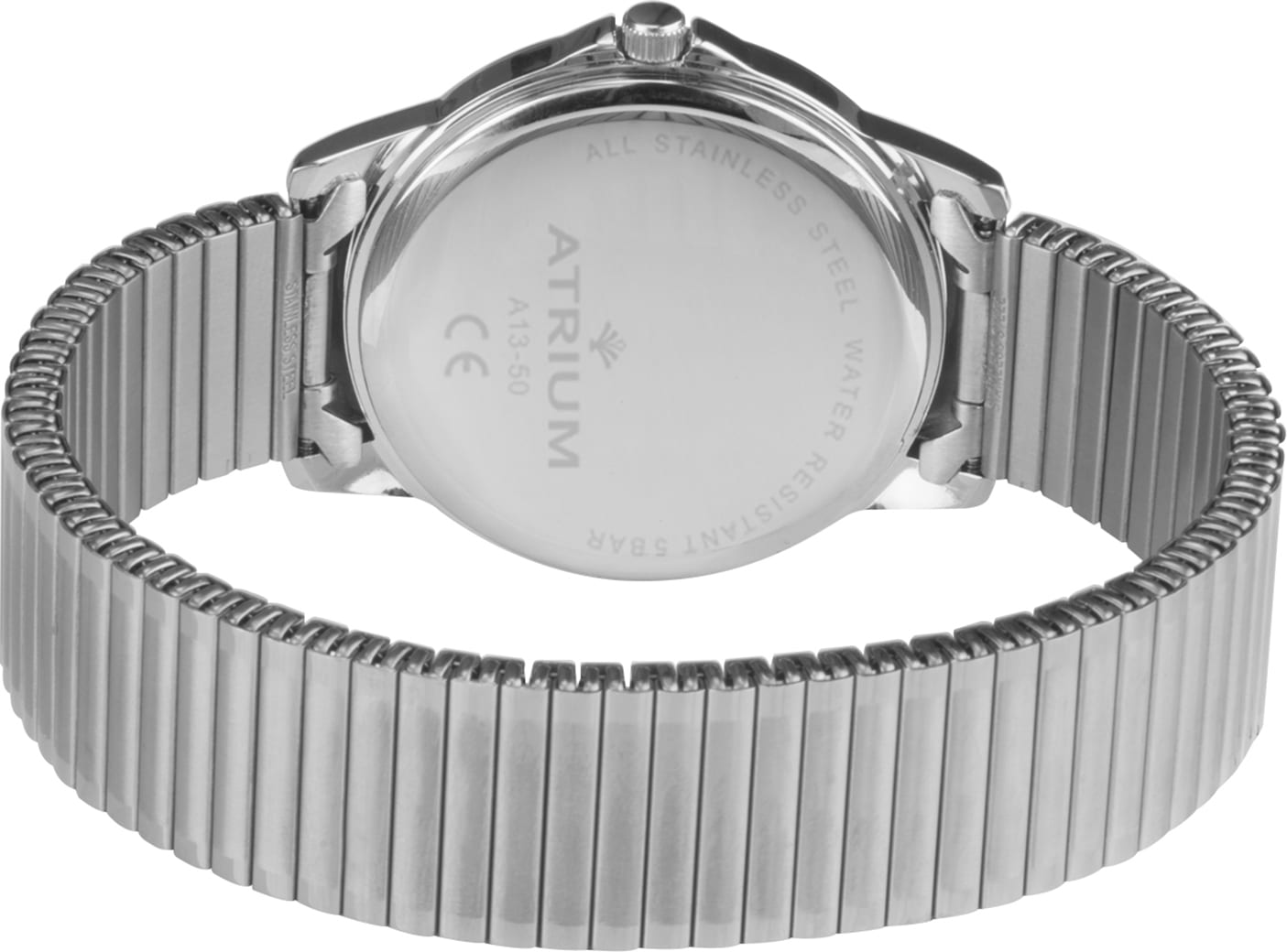 Atrium Quarzuhr, Armbanduhr, Damenuhr, Edelstahlarmband, analog