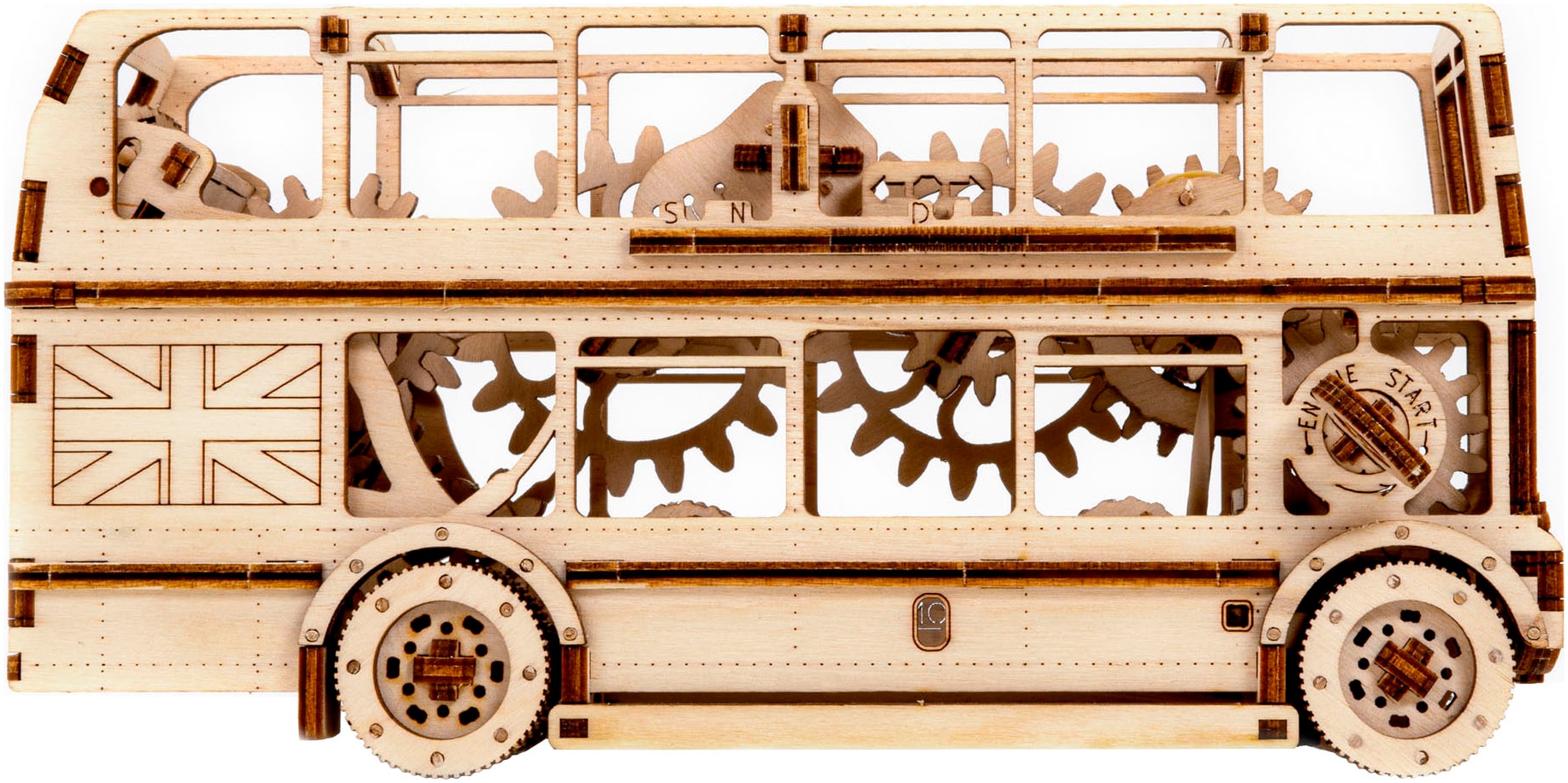 Revell® Modellbausatz »Revell Tiny Adventures, London Bus«, 1:40, Made in Europe