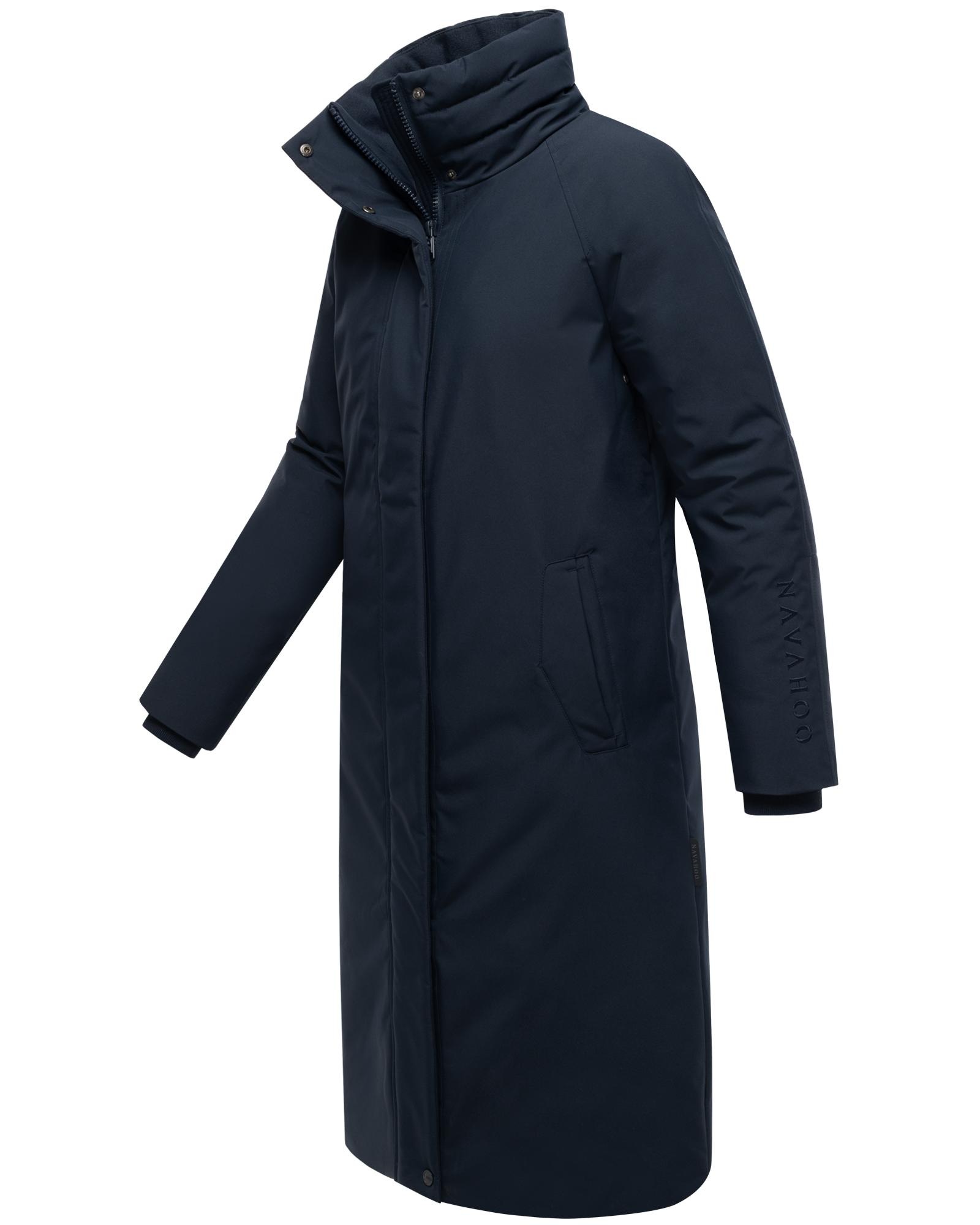 Navahoo Wintermantel »Traumblüte 14«, Warmer Parka mit Stehkragen