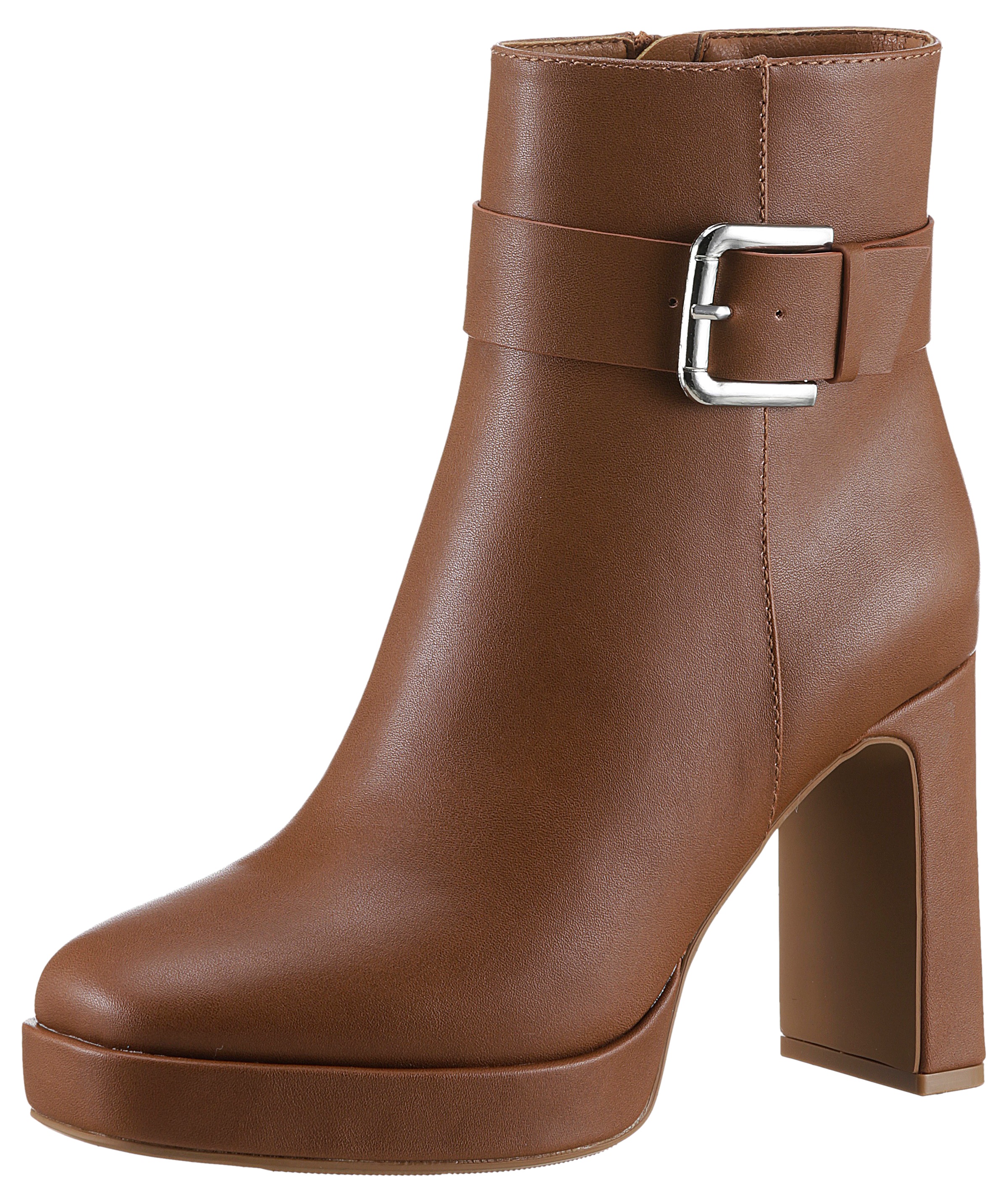 Aniston SHOES Stiefelette, Abendstiefelette mit Plateau - NEUE KOLLEKTION