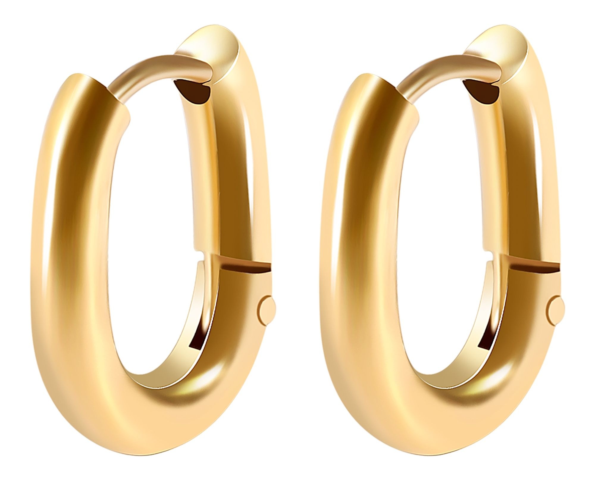 Adelia´s Paar Creolen "Damen Ohrringe – Creole aus Edelstahl" Ideal zum Ver günstig online kaufen