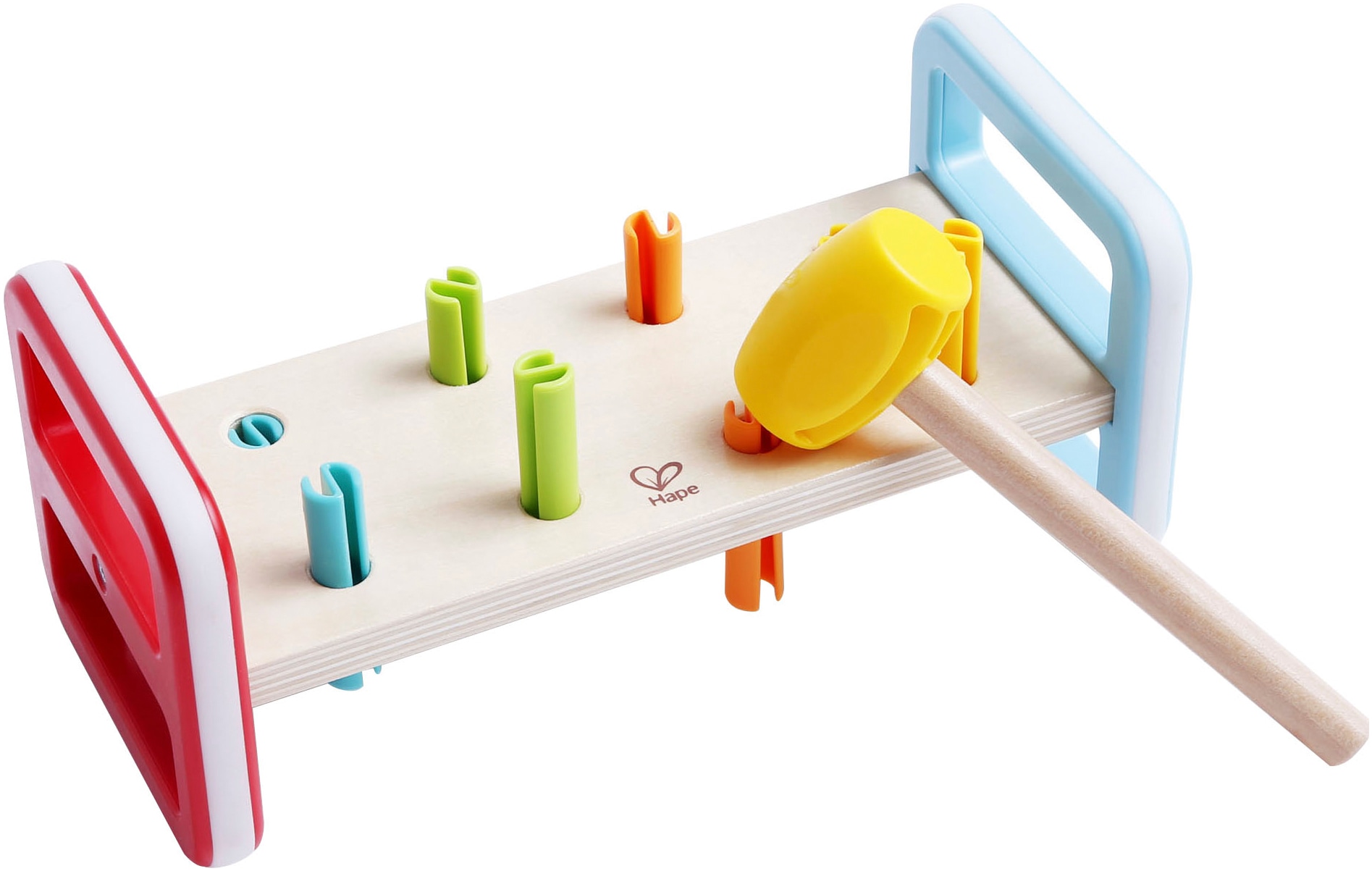 Hape Klopfbank »Regenbogen-Klopfbank«