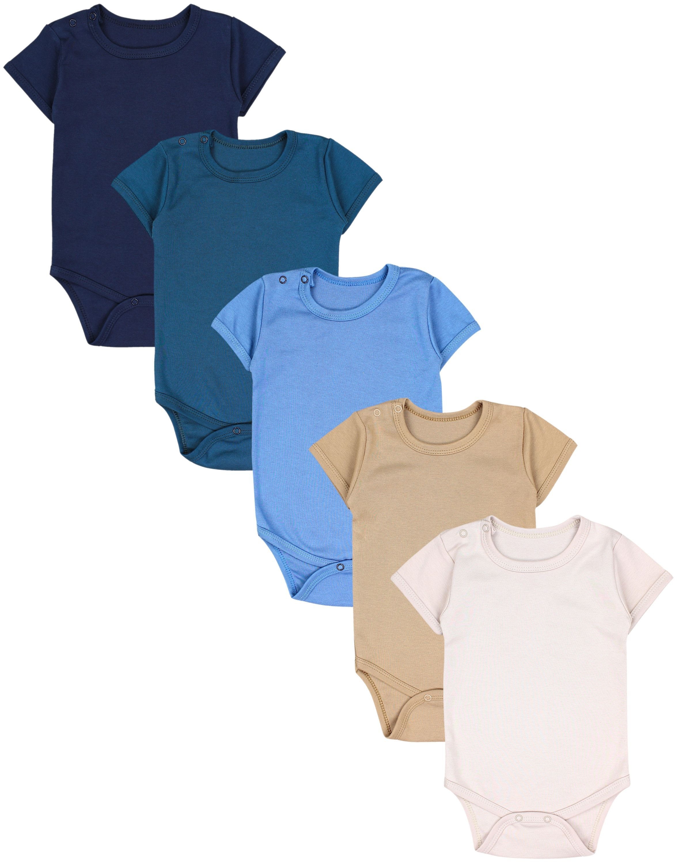 TupTam Kurzarmbody »Body Jungen Baby Body Kurzarm 5er Pack«