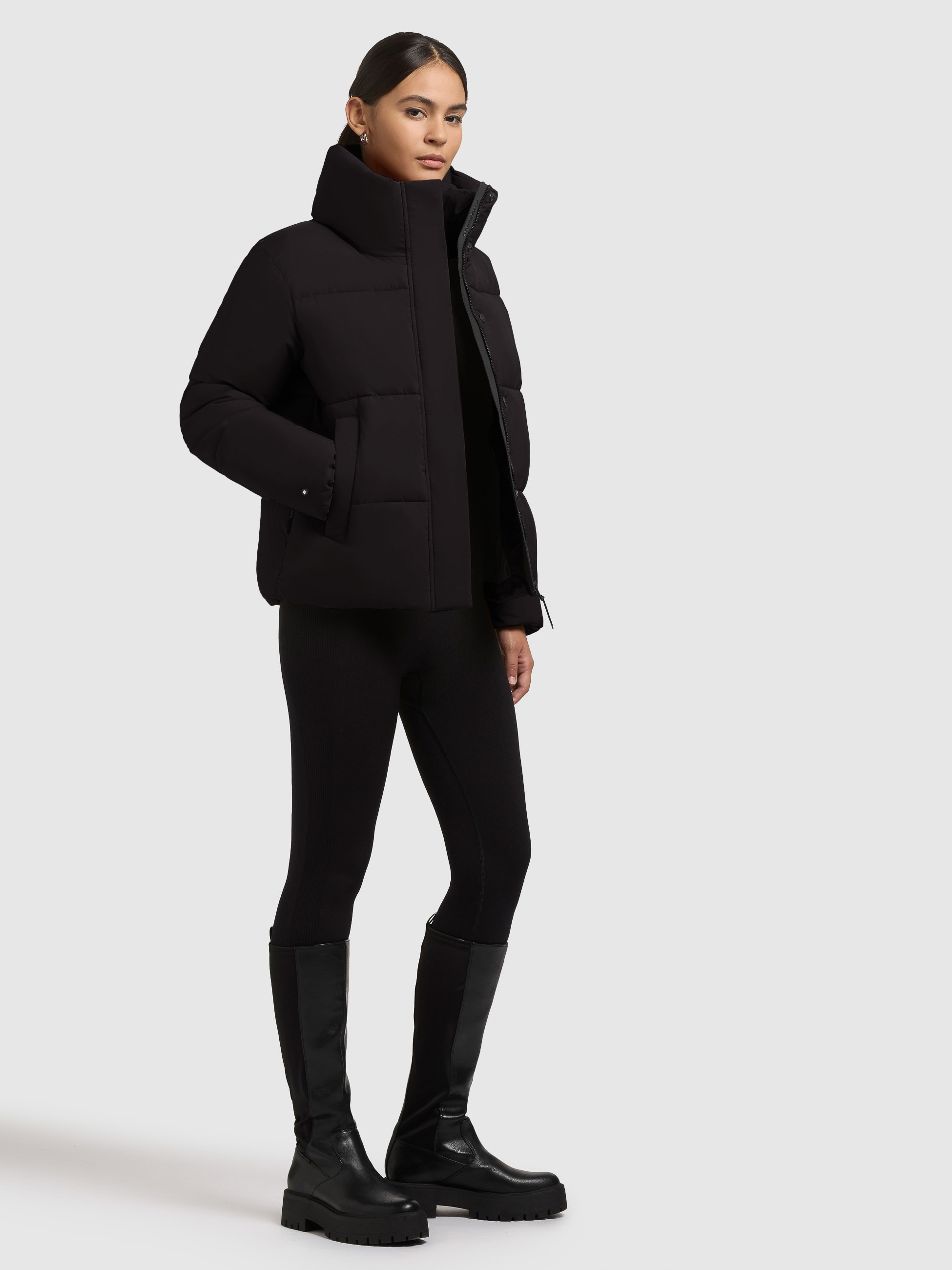 khujo Steppjacke »RINJA2 MATT«, ohne Kapuze