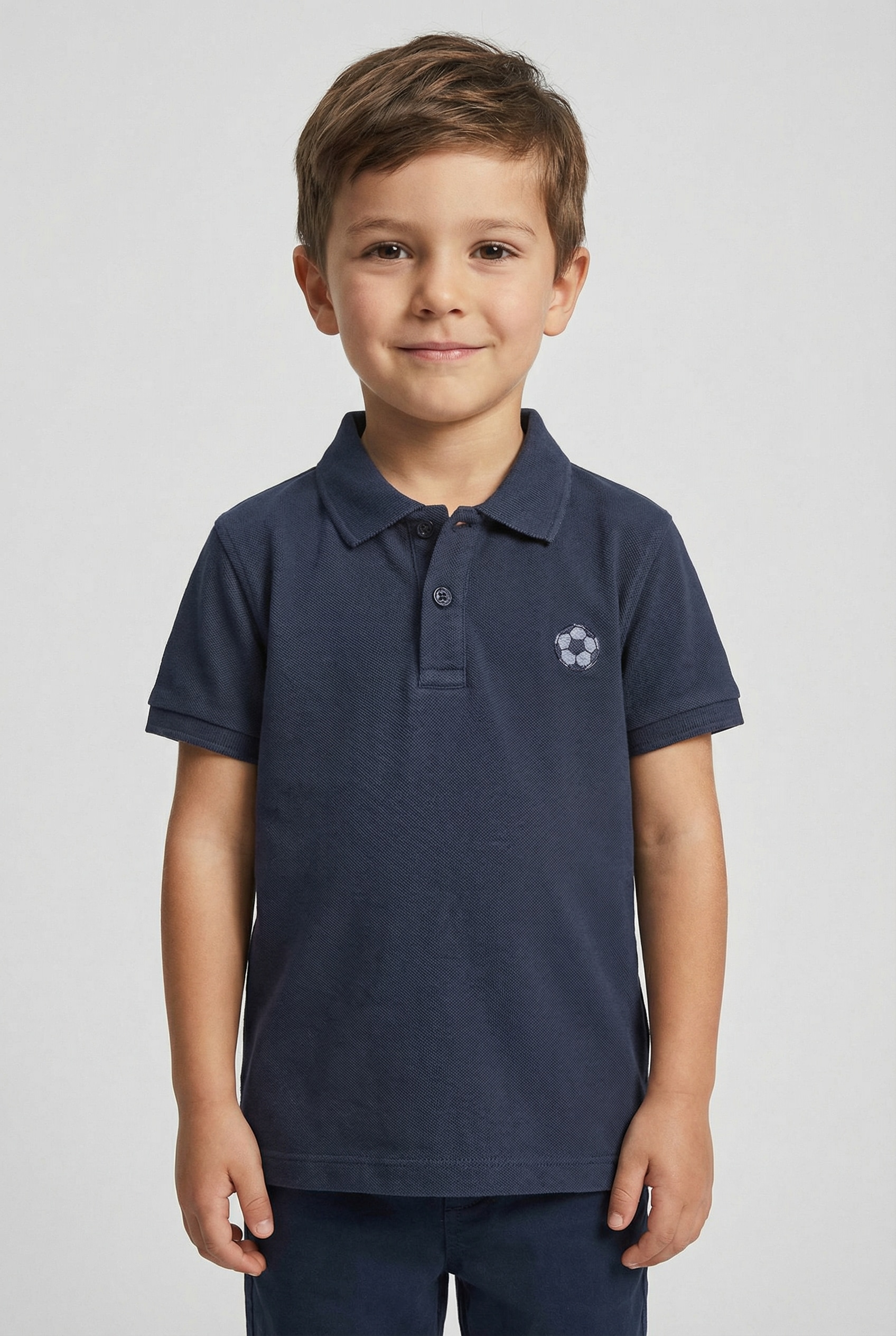 Marc OPolo Poloshirt Fussball-Stickerei, für Jungs