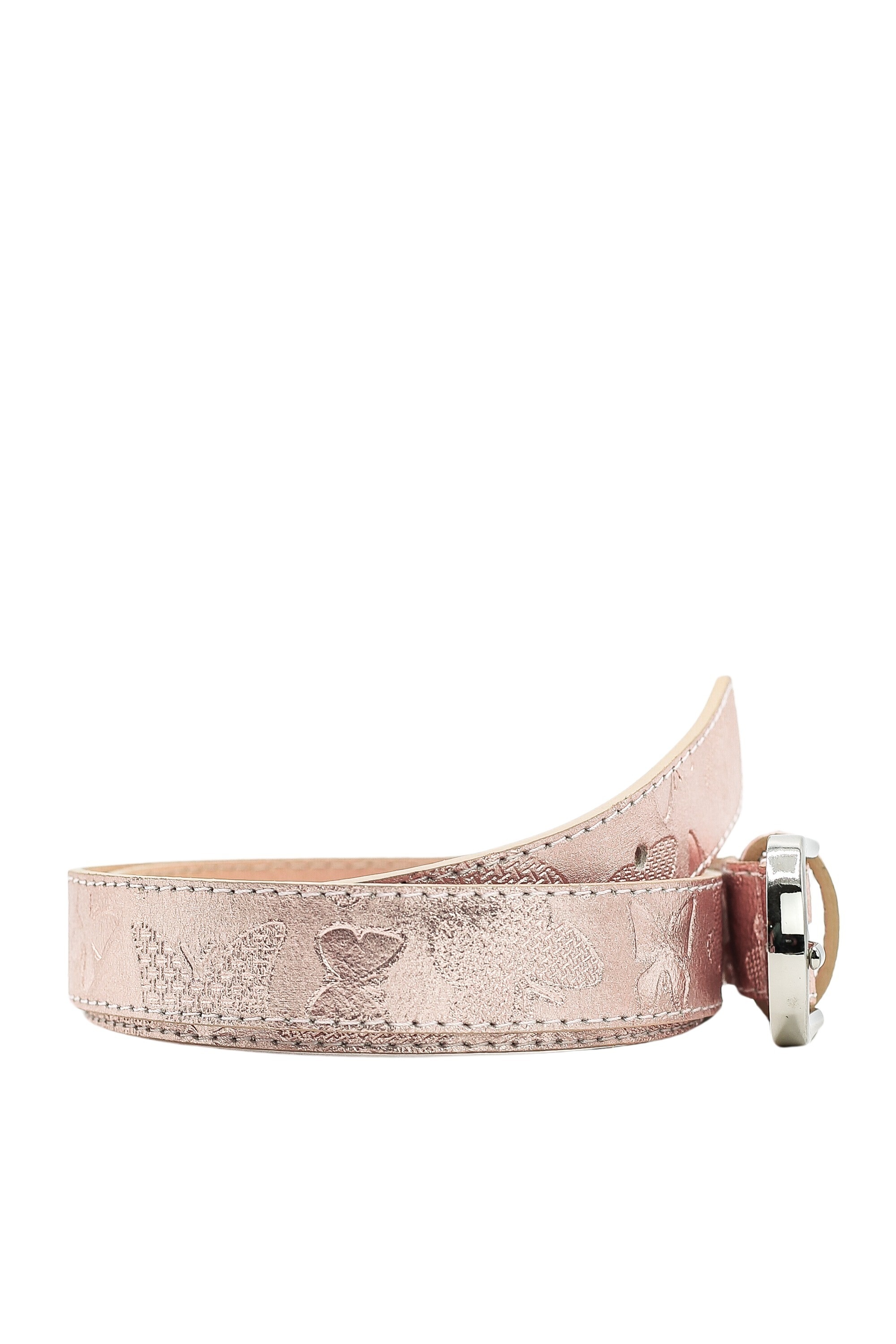 COLLEZIONE ALESSANDRO Ledergürtel »Schmetterling«, 2,5cm Echt Leder, Made in Italy