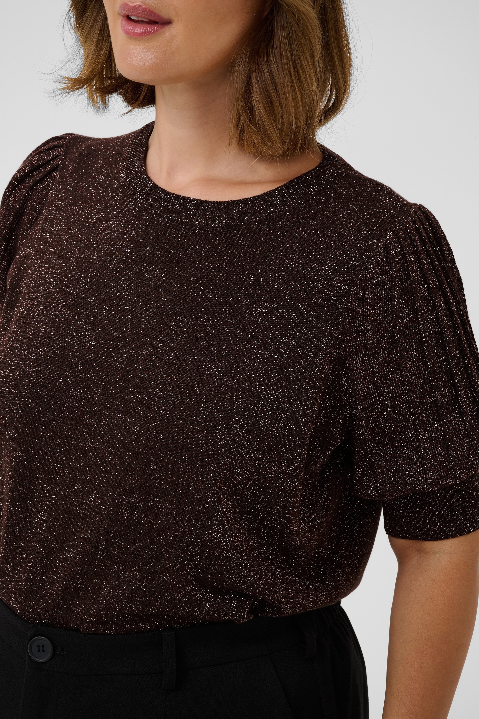 KAFFE Curve Strickpullover »Damen Strickpullover KCregitta«
