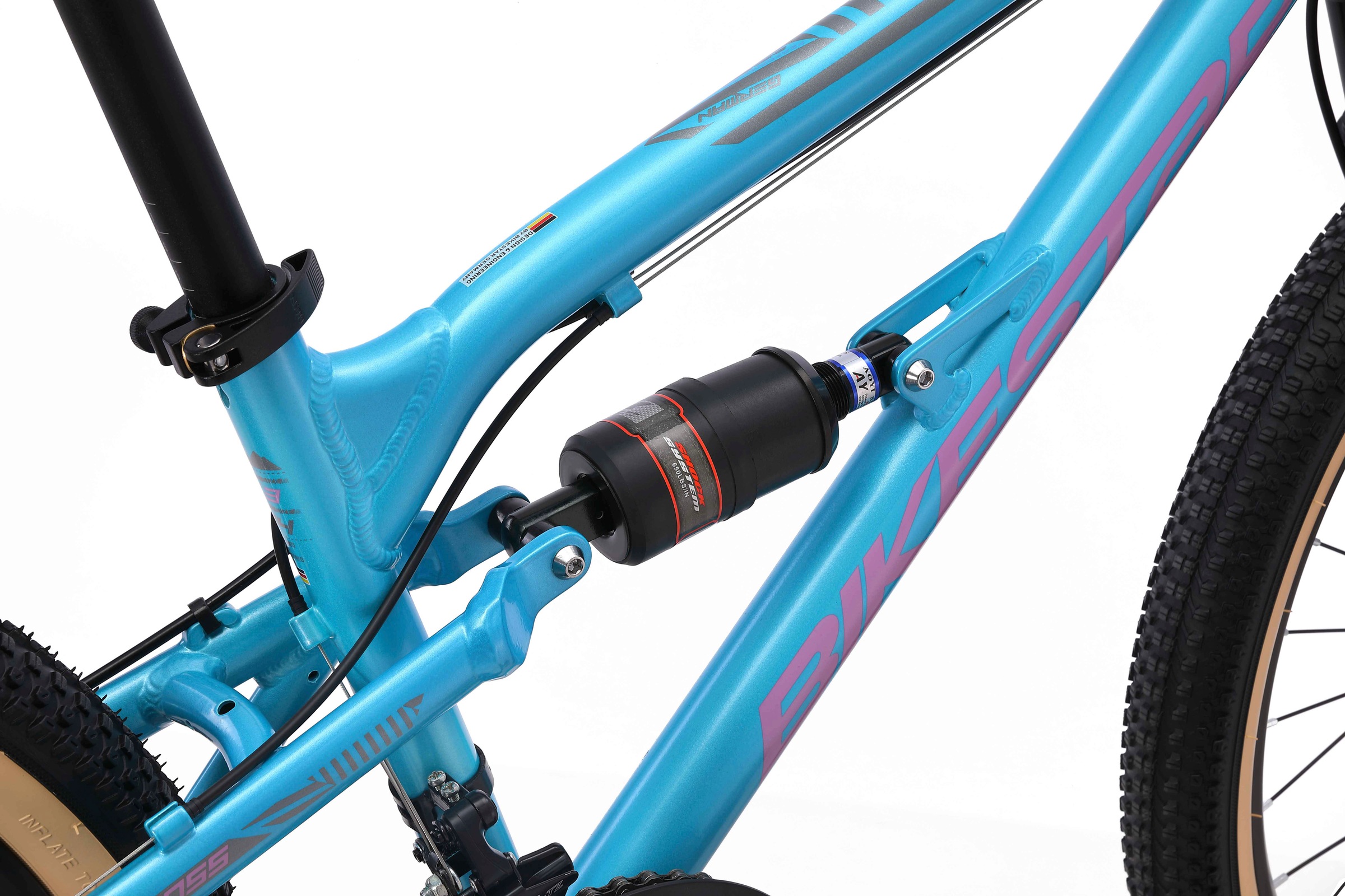 Bikestar Jugendfahrrad, 21 Gang, Shimano, RD-TY21 Schaltwerk, Kettenschaltung