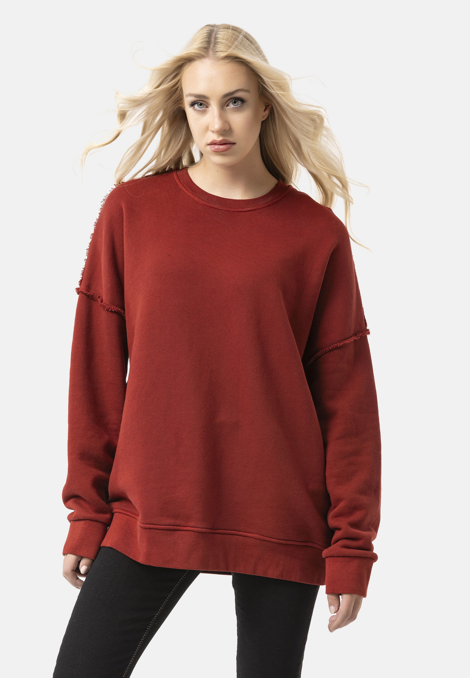 Cipo & Baxx Sweatshirt "Pullover", 1 tlg. mit Rundhalsausschnitt günstig online kaufen