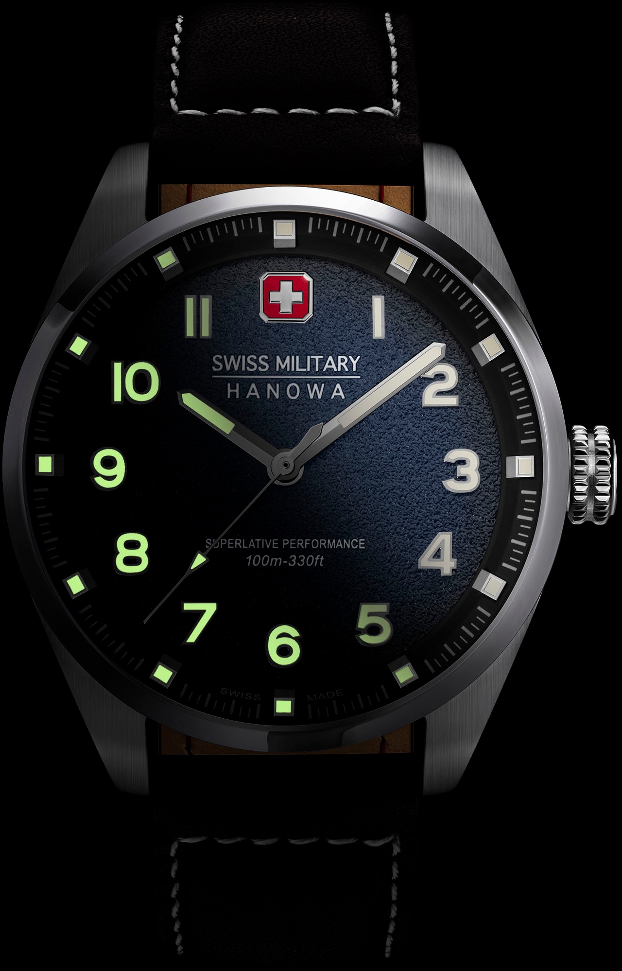 Swiss BAUR Hanowa | Uhr Schweizer Military ▷ »GREYHOUND, für SMWGA0001502«
