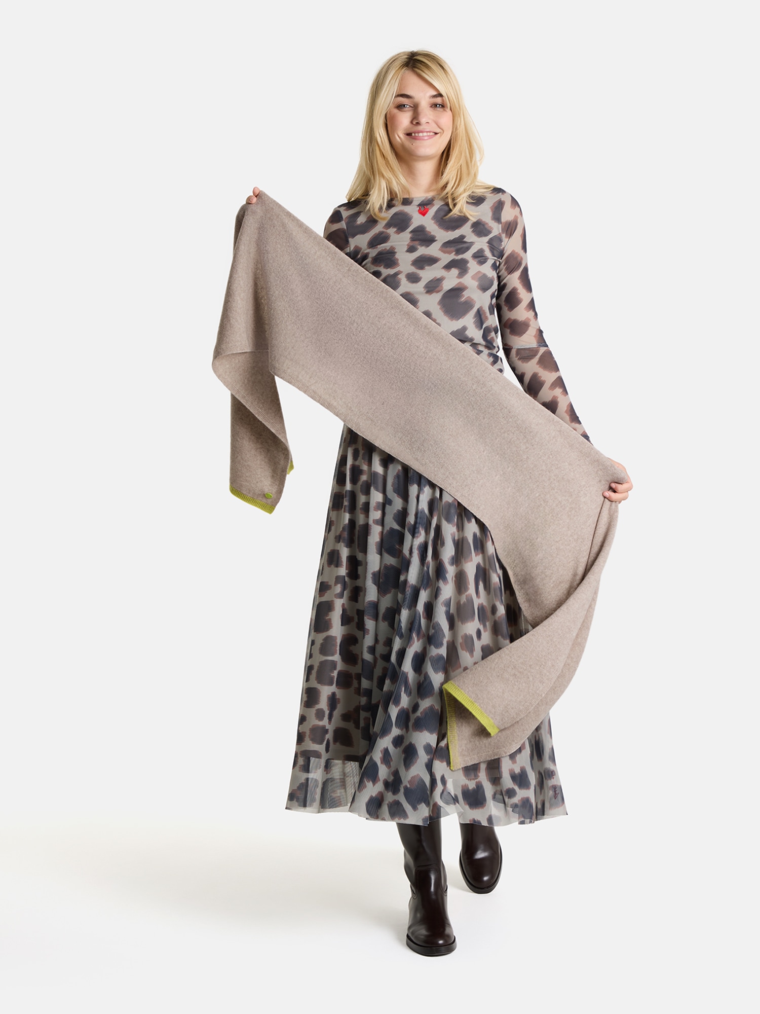 Lieblingsstück Schal "Damen-Strickschal" aus Wolle und Kaschmir