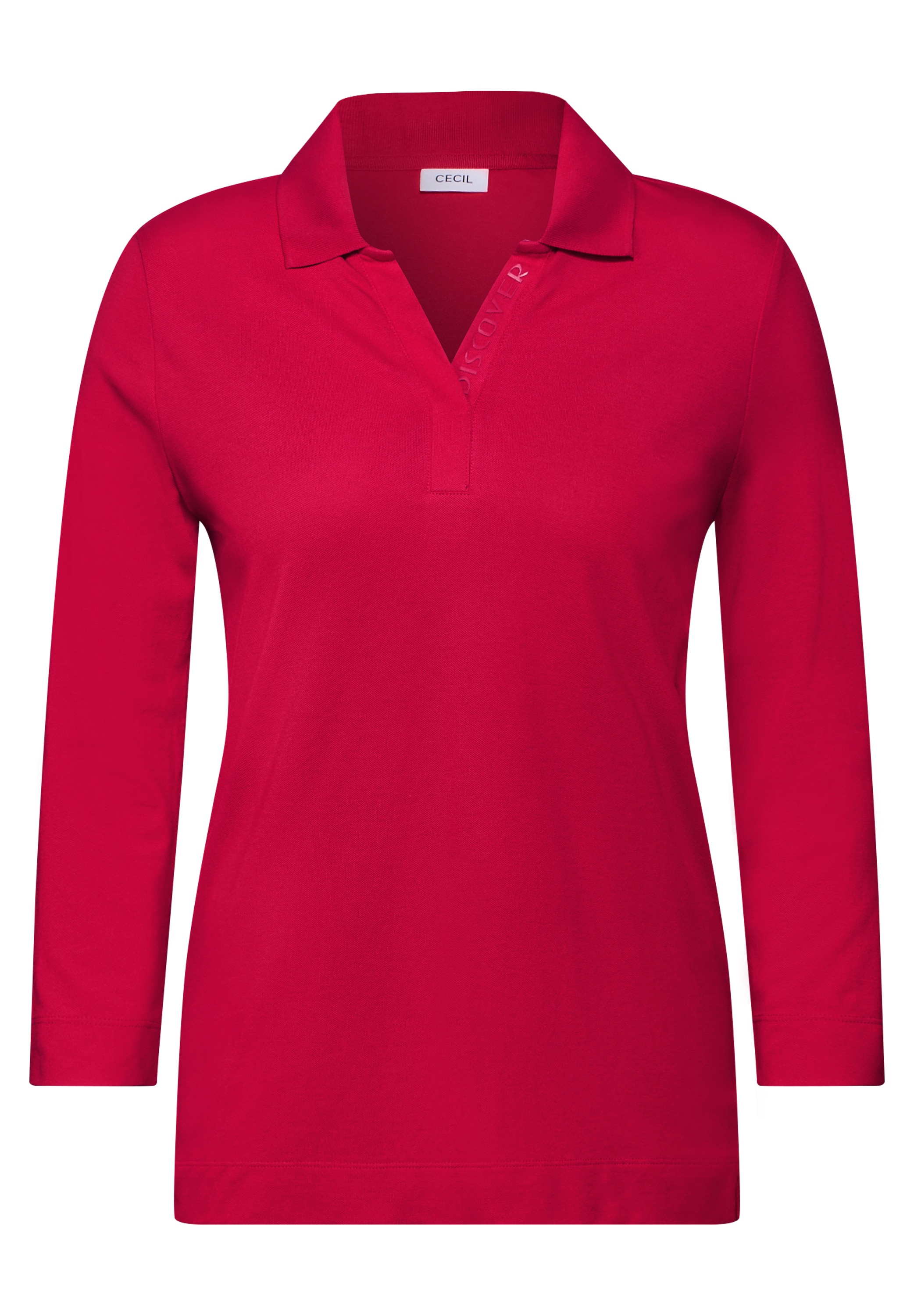 Cecil Poloshirt, mit 3/4 Ärmeln
