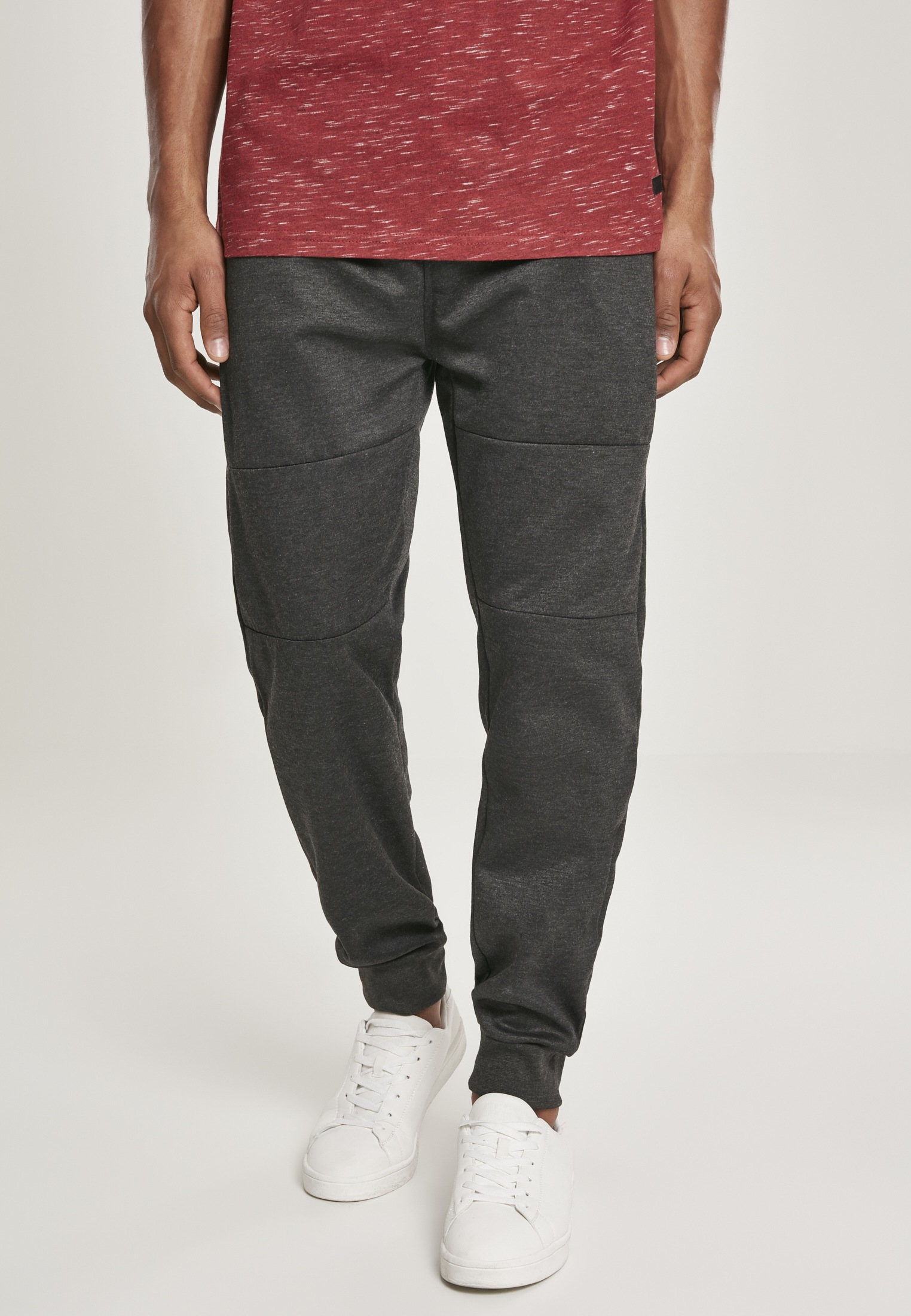 URBAN CLASSICS Stoffhose »Herren Basic Tech Fleece Jogger« (1 tlg.)