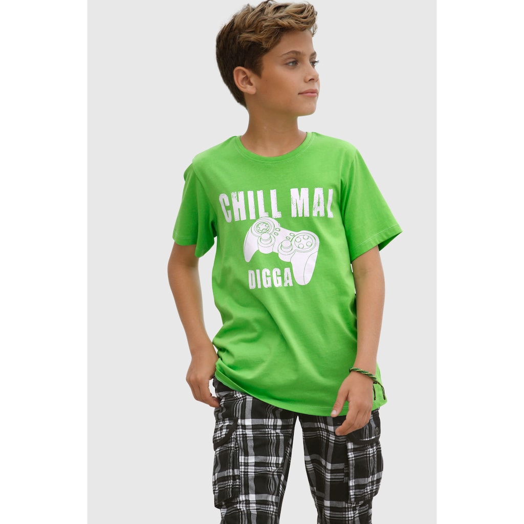 KIDSWORLD T-Shirt »CHILL MAL«