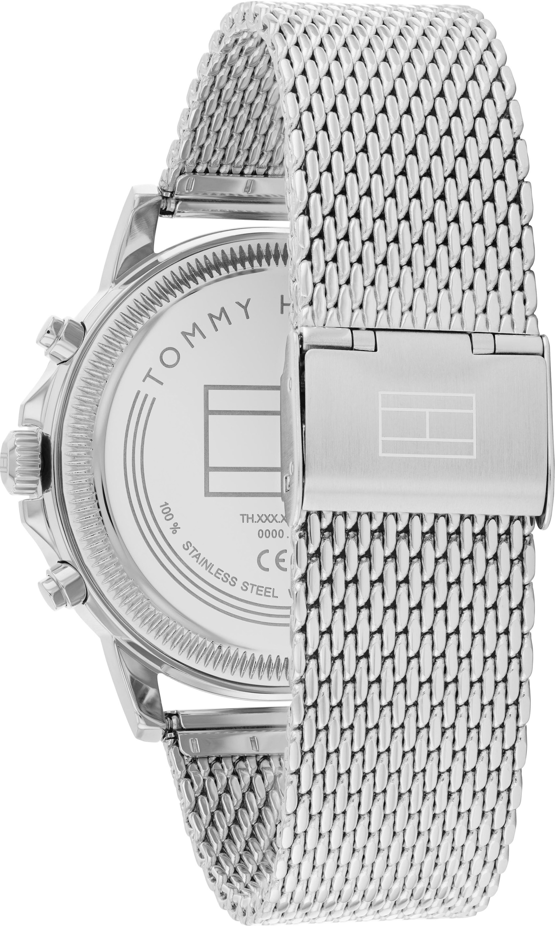Tommy Hilfiger Montre Stewa 44 Mm Silver / Navy / Mineral One Size Homme 3