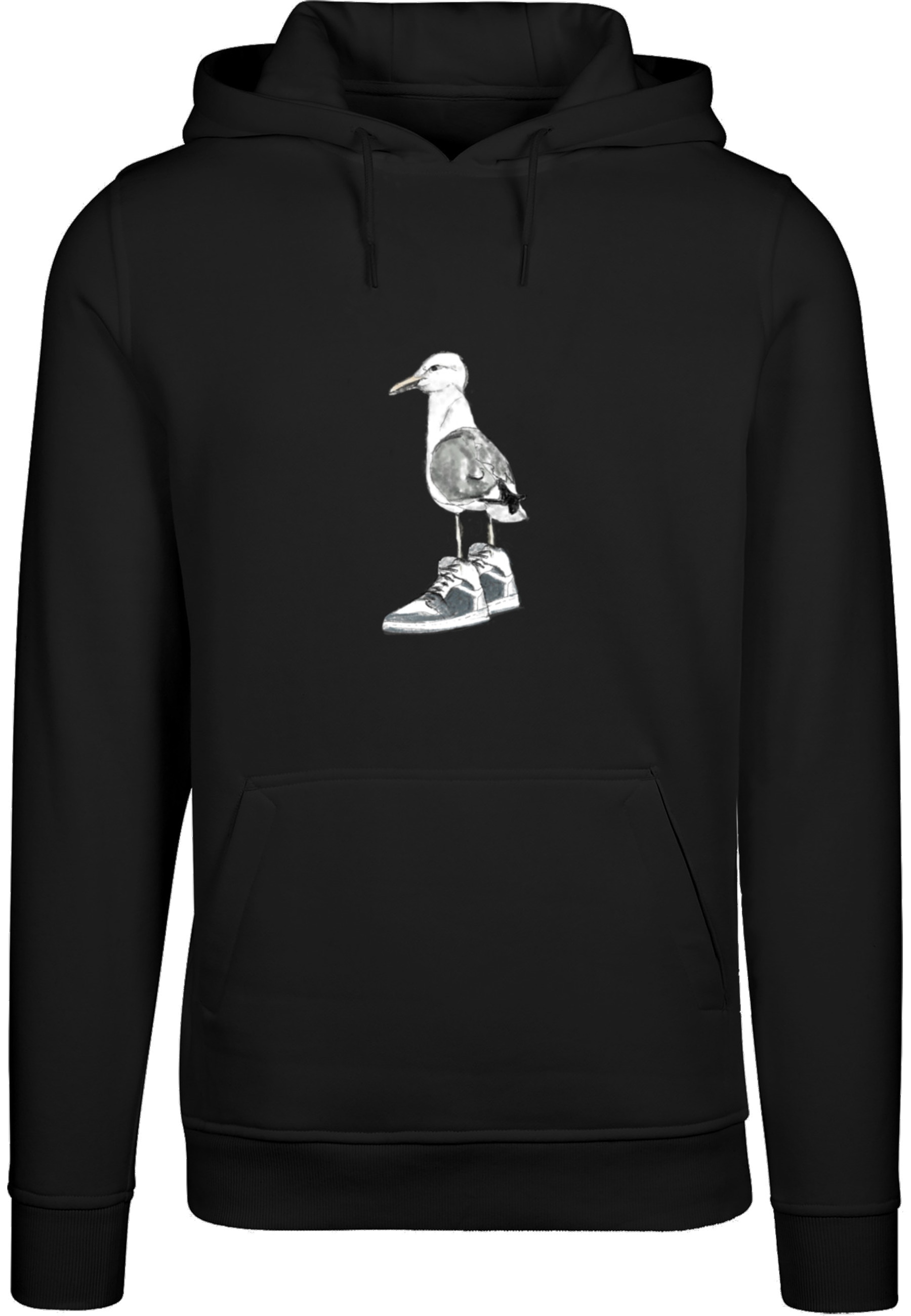 MisterTee Kapuzensweatshirt "MisterTee Herren Seagull Sneakers Hoody", 1 St günstig online kaufen