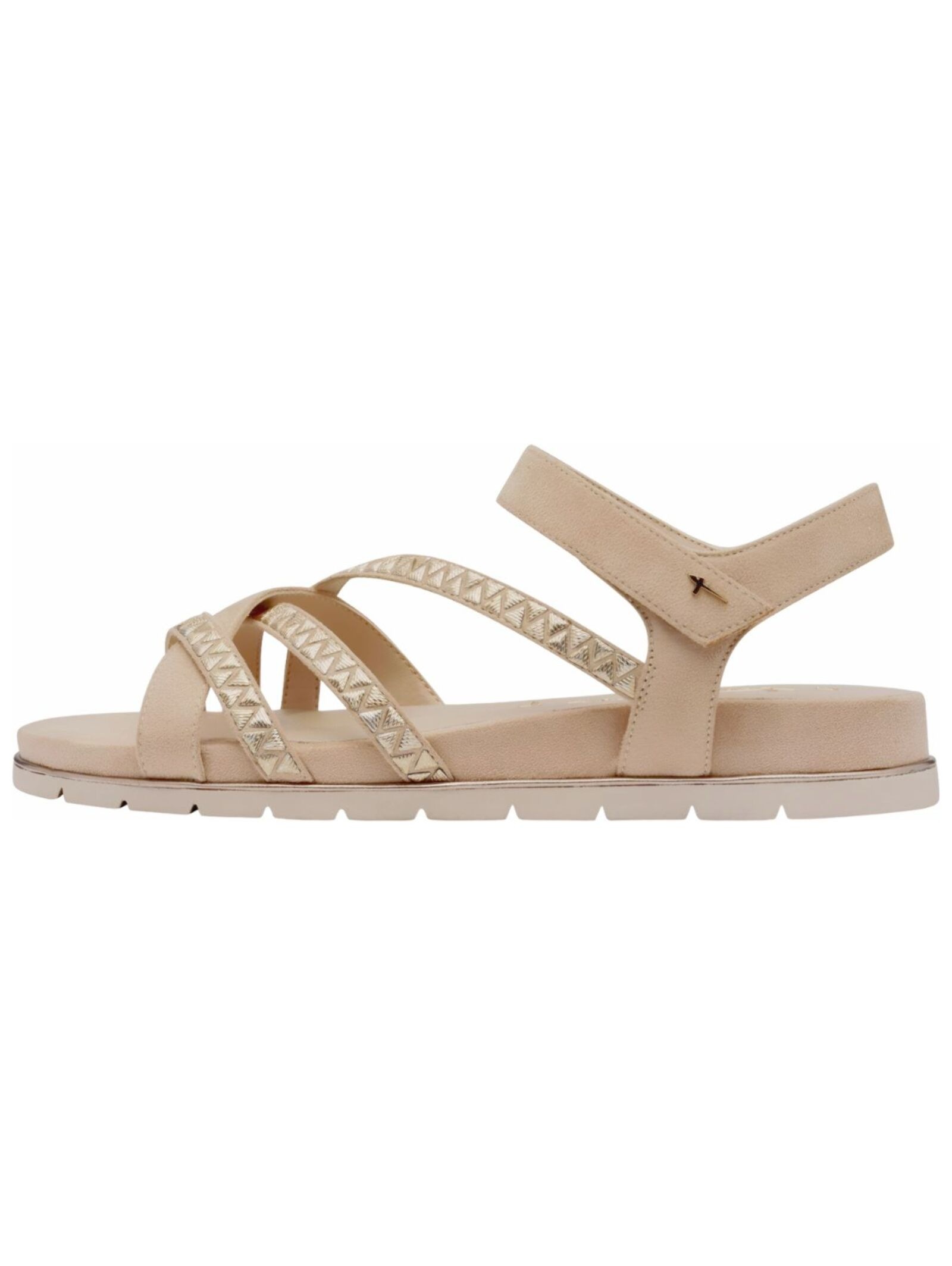 Tamaris Riemchensandale "Tamaris Sandalen Textil" günstig online kaufen