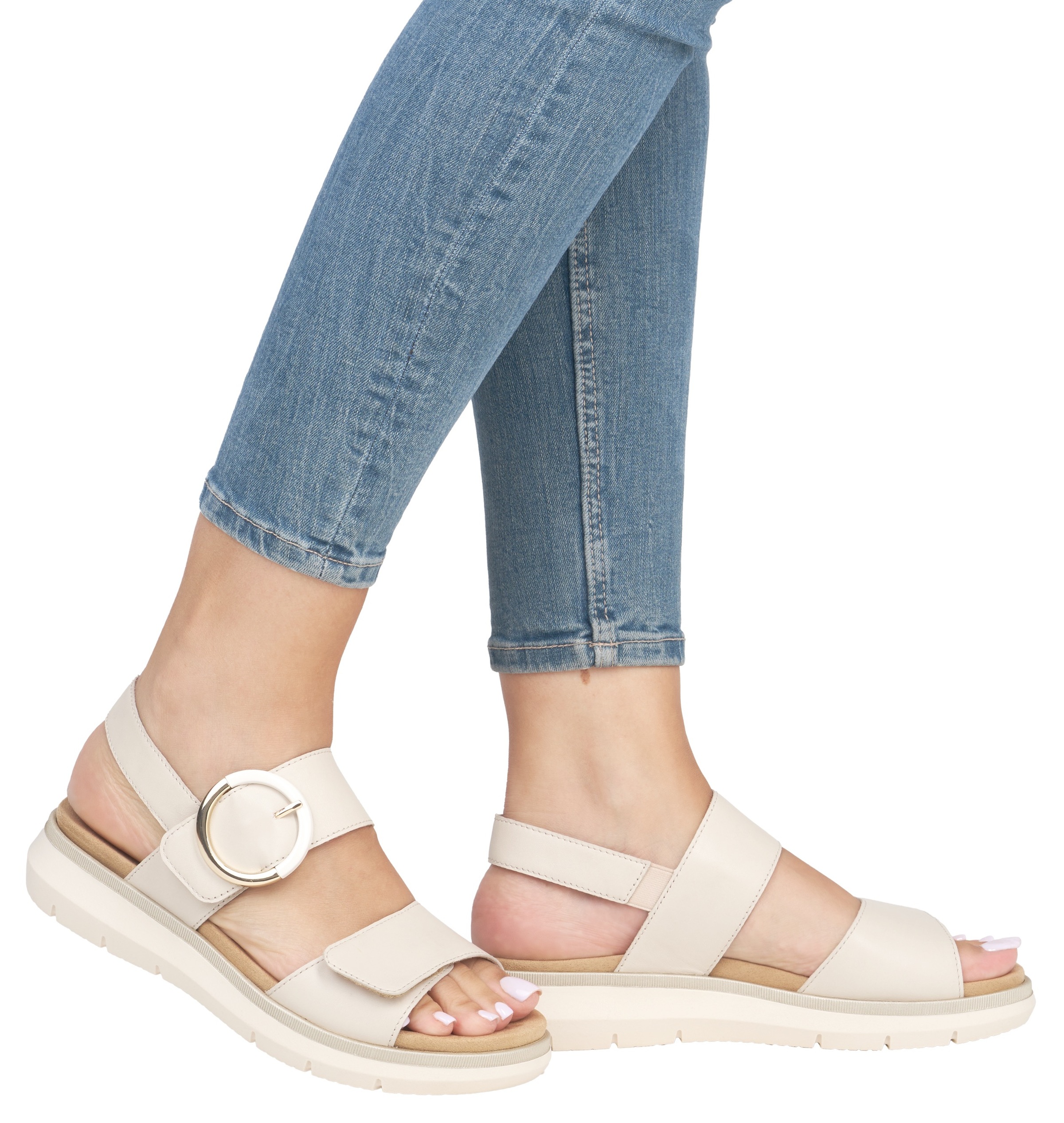Remonte Riemchensandale Sandal Beige 42 3