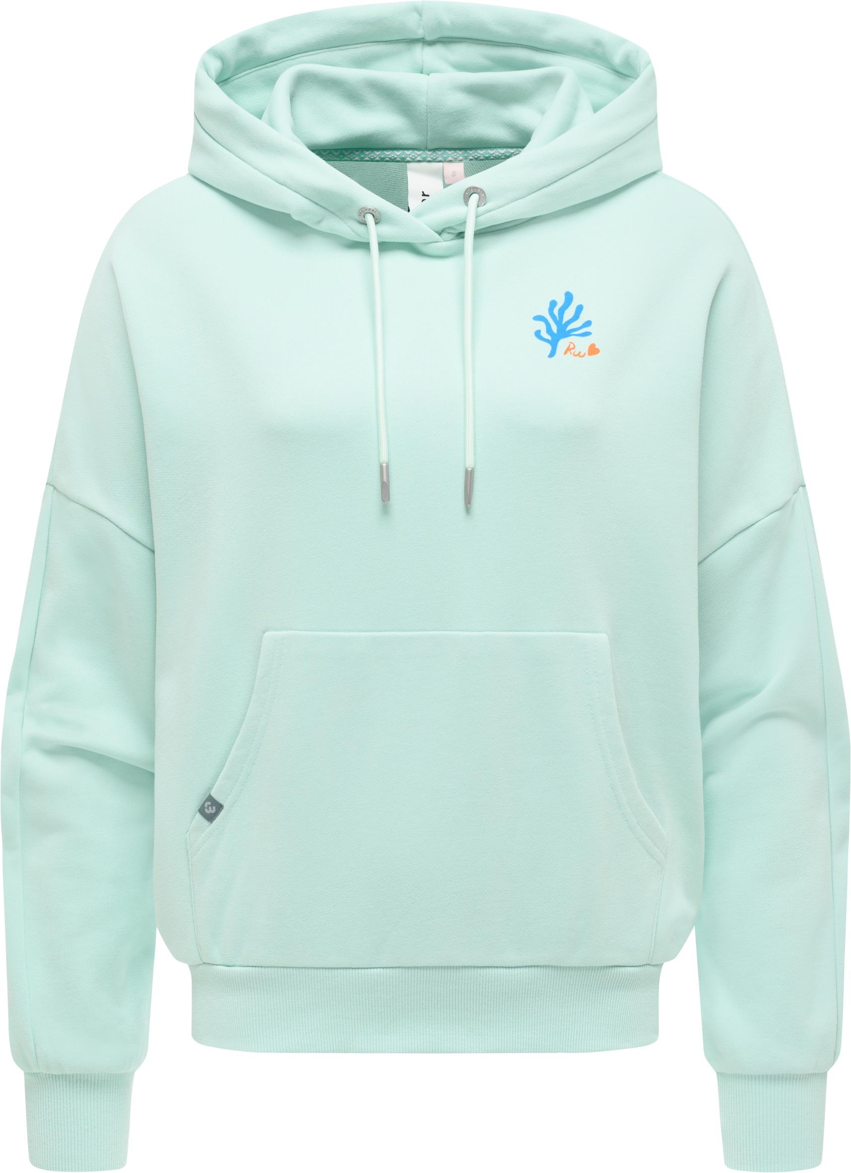 Ragwear Kapuzenpullover "Pirita PP" oversized Damen Hoodie mit Print-Akzenten