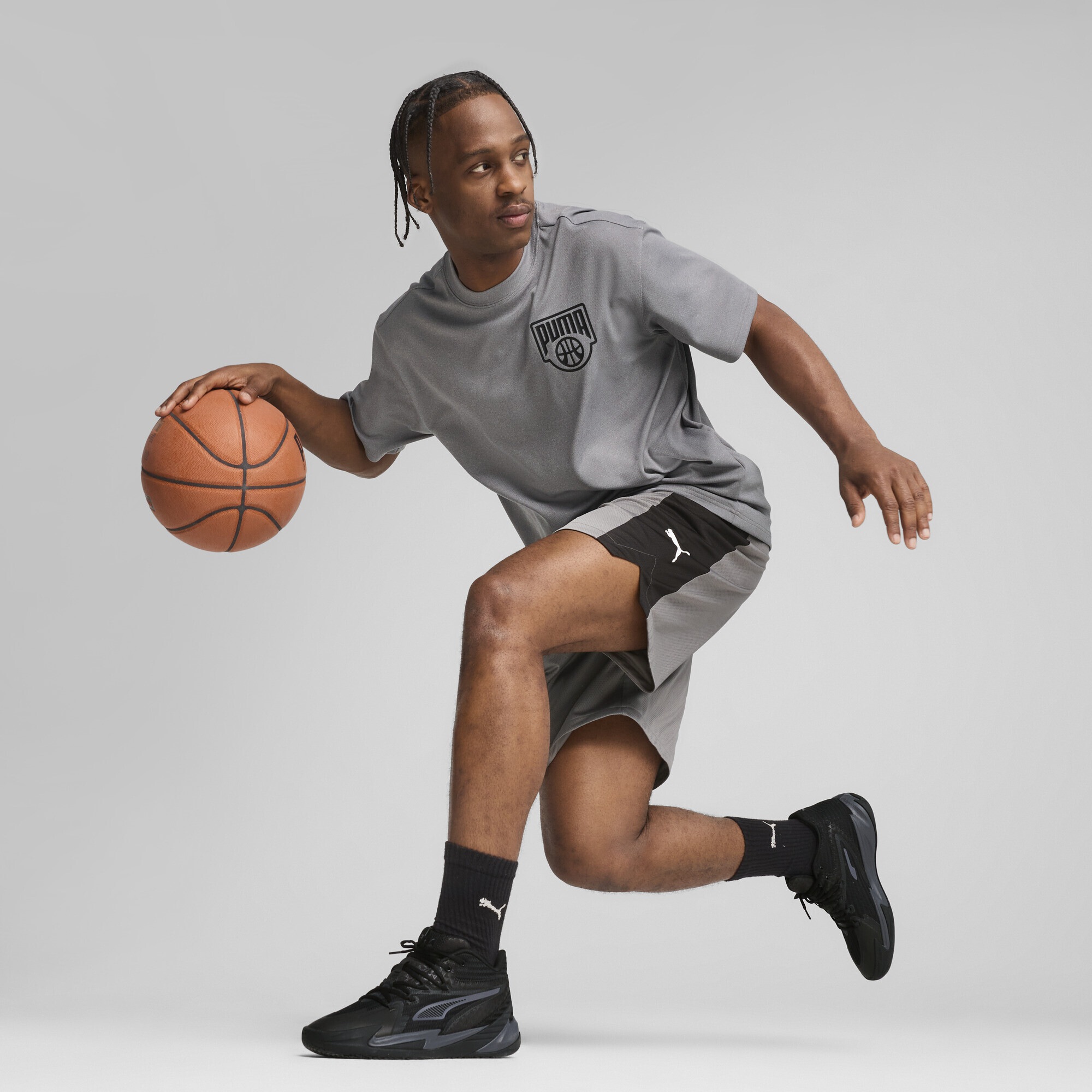 PUMA Trainingsshirt »Posterize Basketball-T-Shirt Herren«