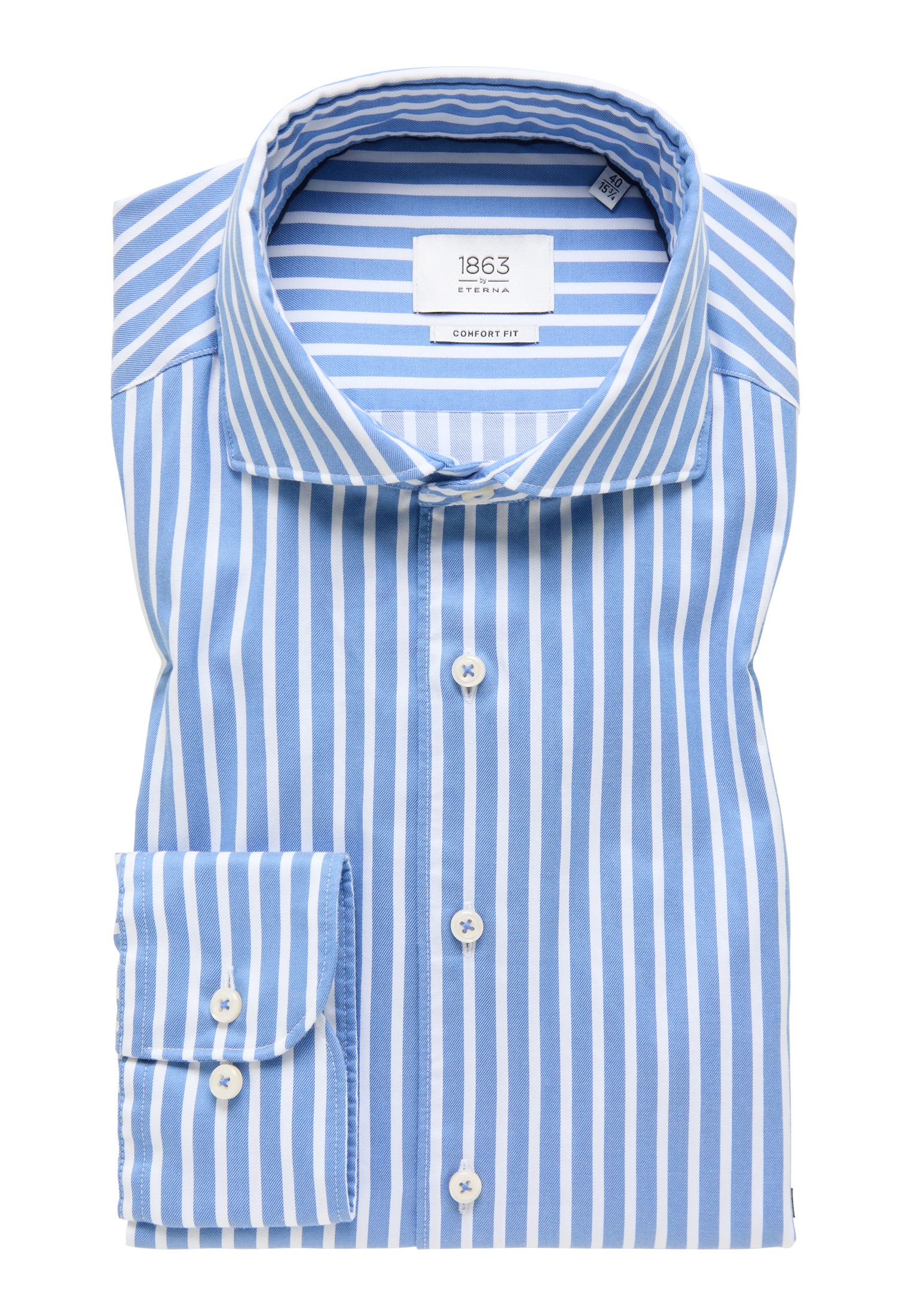 Eterna Langarmhemd »COMFORT FIT« EASY IRON (bügelleicht)
