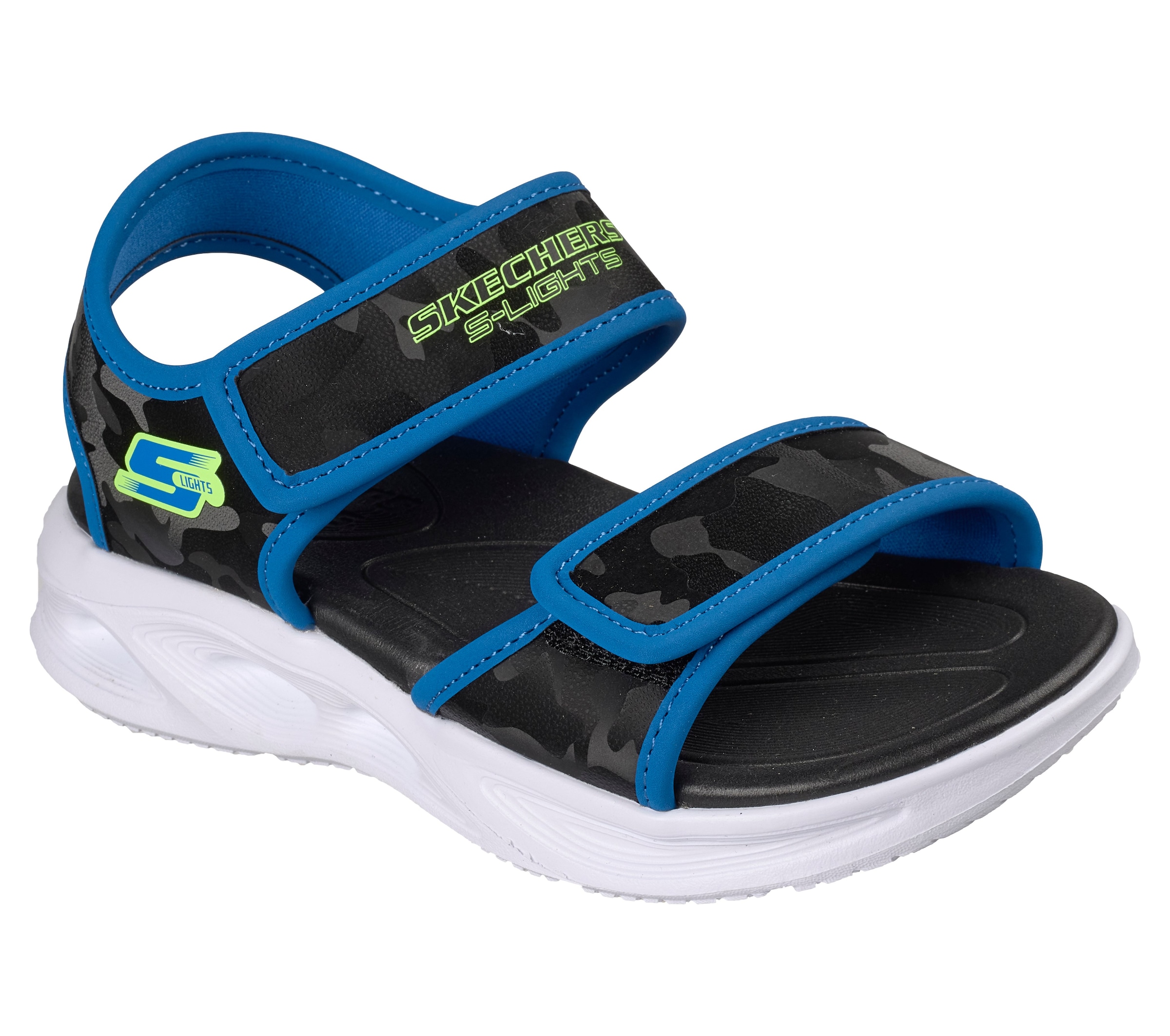 Skechers Sandale "Sola Glow Sandal" Sommerschuh Mit Klettverschluss, Größenschablone Zum Download