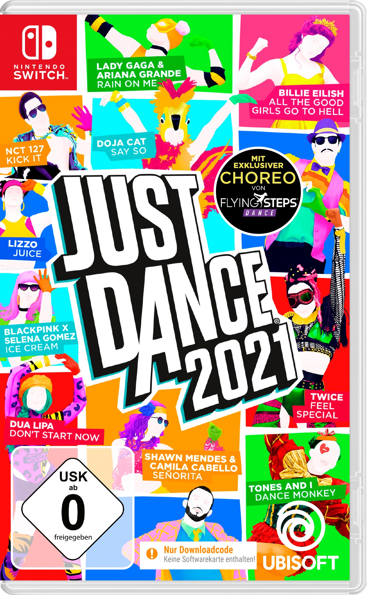 UBISOFT Spielesoftware »Just Dance 2021«, Nintendo Switch, Code in the Box