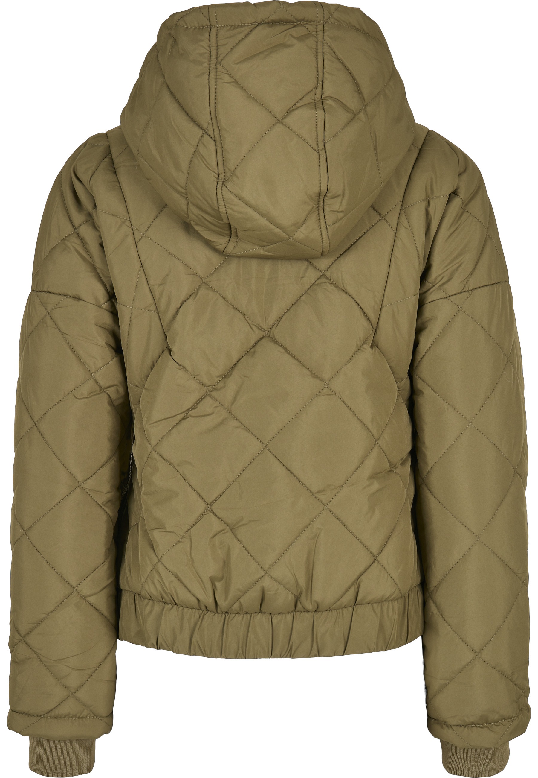 URBAN CLASSICS Winterjacke "Urban Classics Damen" 1 Stk. tlg. mit Kapuze günstig online kaufen