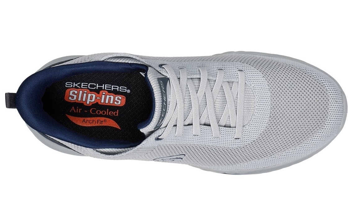 Skechers Slip-On Sneaker »ARCH FIT ORVAN-KINCADE«, Trainingsschuh, Schnürschuh, Schlupfschuh mit Memory Foam