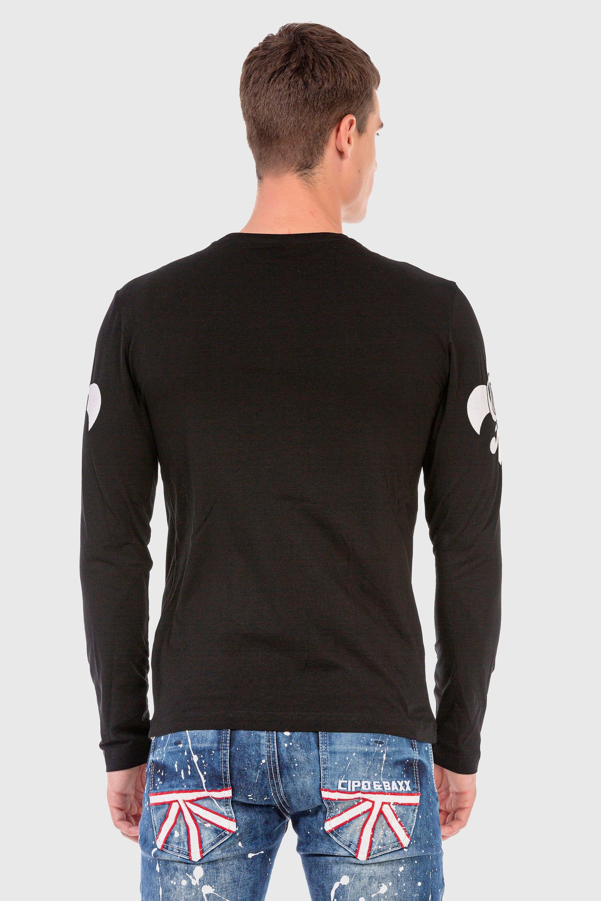 Cipo & Baxx T-Shirt »Sweatshirts«, mit coolem Print