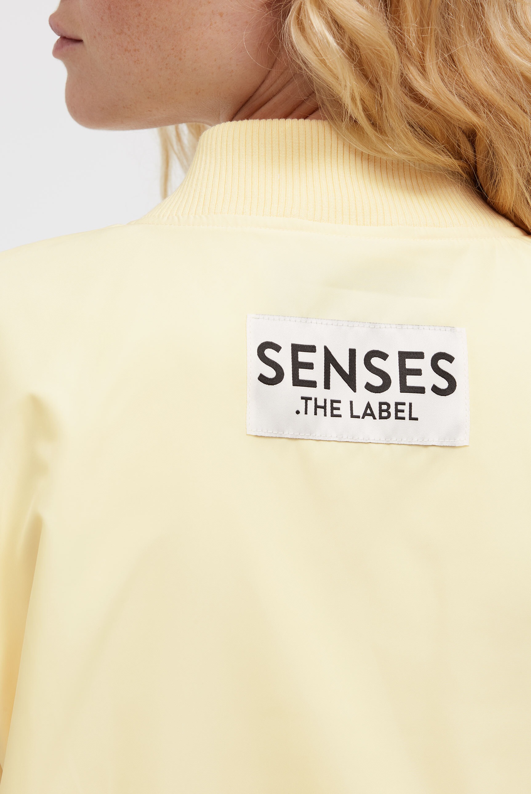 SENSES.THE LABEL Blouson ohne Kapuze mit Zwei-Wege-Reißverschluss