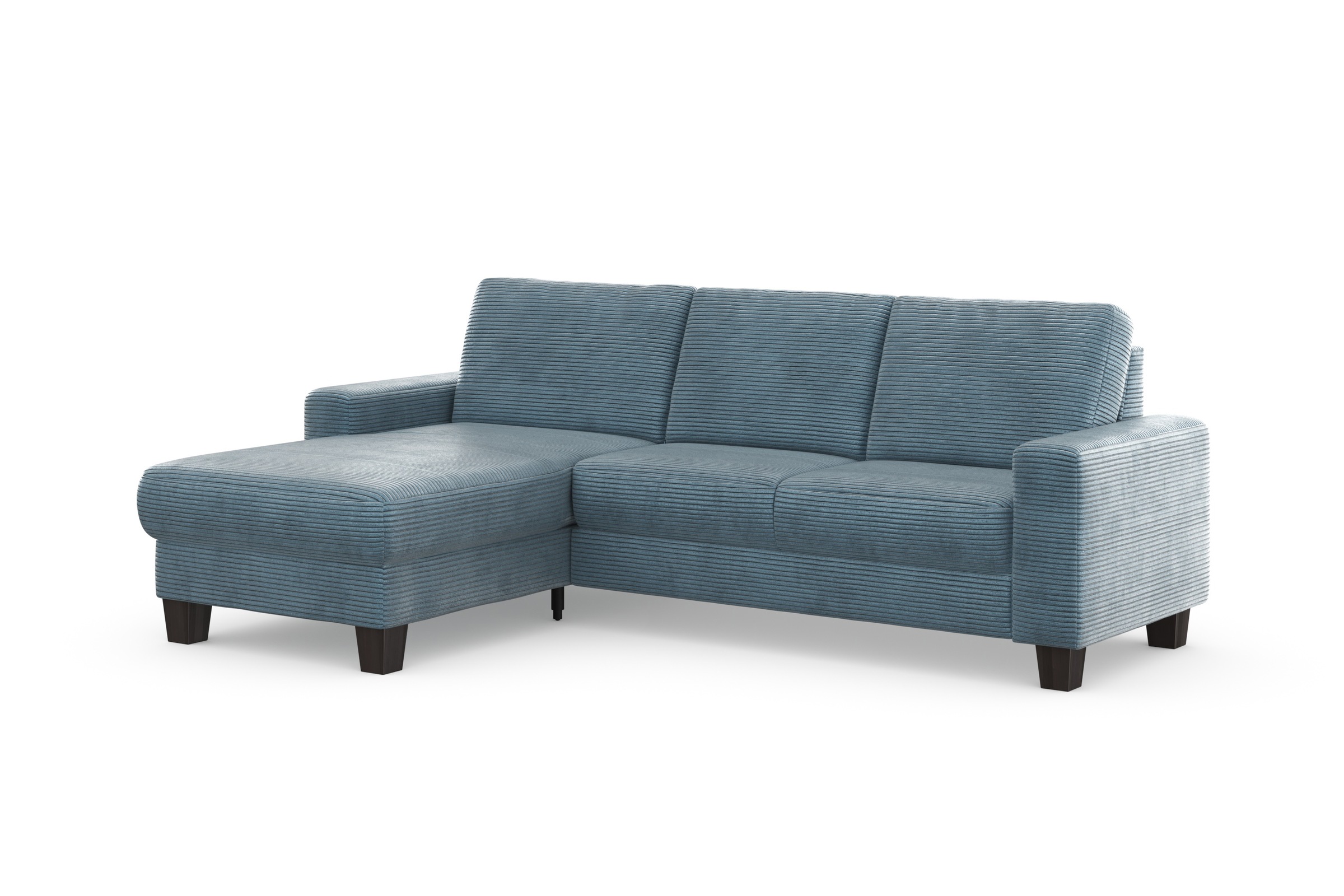 Home Affaire Summer L-Shape Sofa Blue-Gray 6