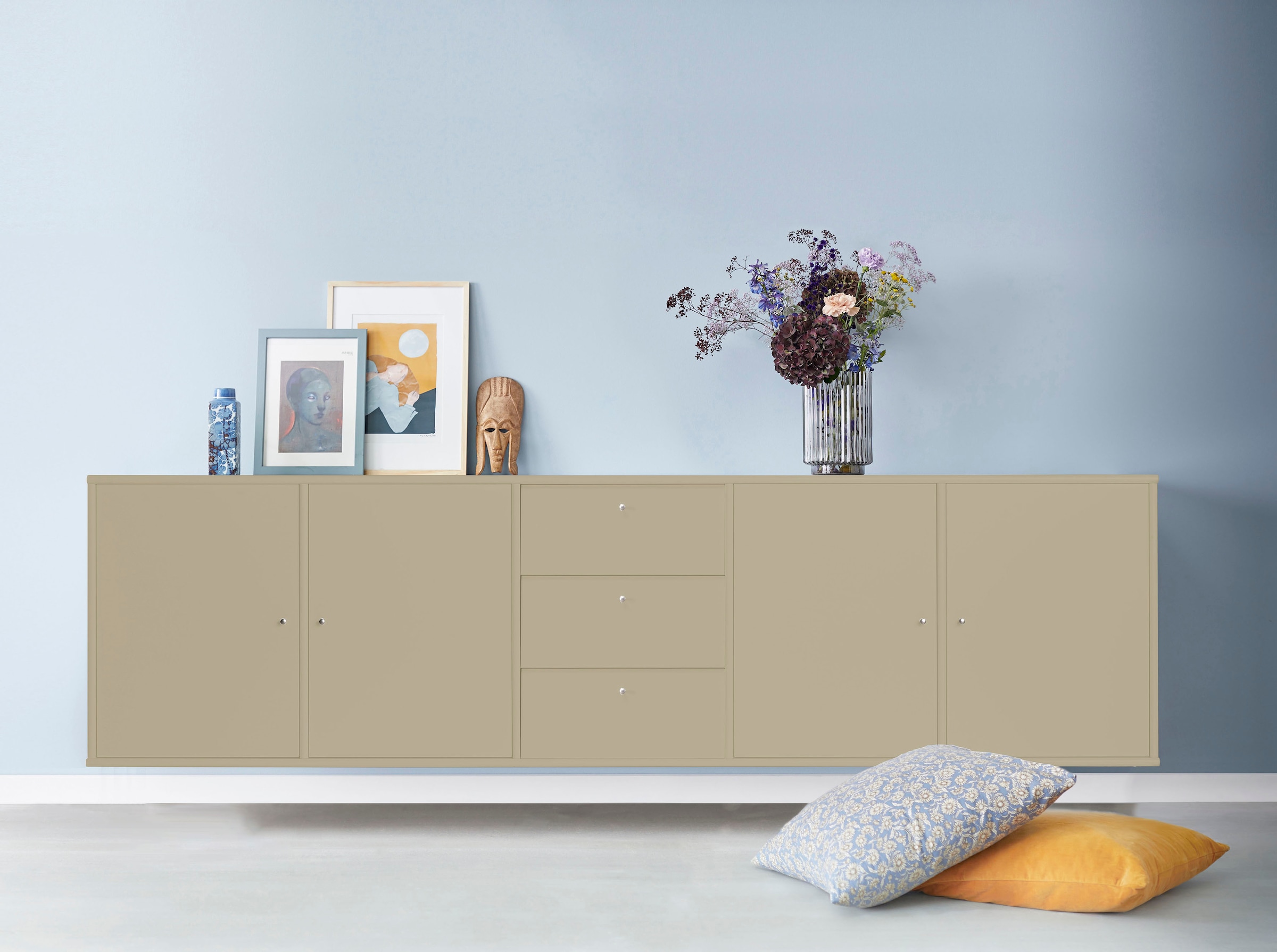 Hammel Furniture Sideboard "Mistral, Hochwertig Schrank, hängend/stehend montierbar", mit Türen und Schubladen, B: 220 c