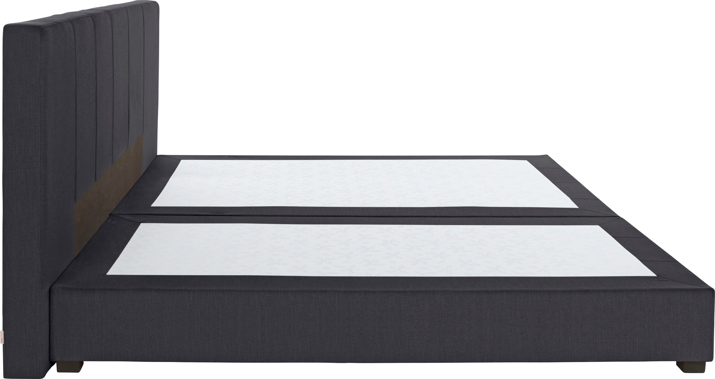 OTTO products Boxspringbett »Peetu«, Taschenfederkern-Matratze, in 4 Breiten und 4 Farben, incl. Topper